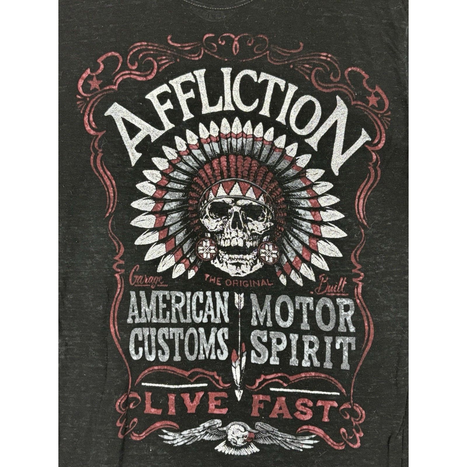 Affliction Affliction American Motor Customs Spirit T-Shirt Large Size US L / EU 52-54 / 3 - 6 Thumbnail
