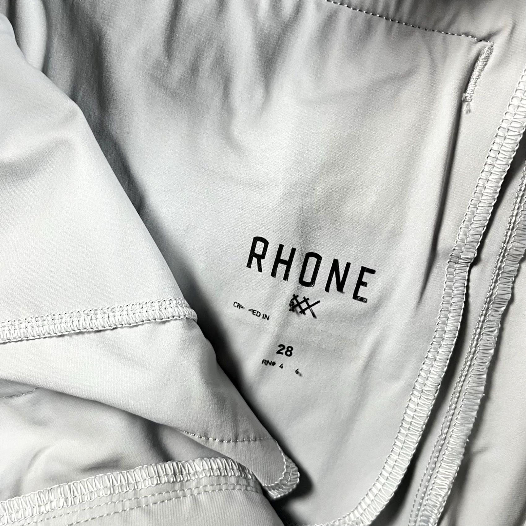 Rhone Rhone Shorts Mens Gray Chino 28 Size Regular Stretch Fashion Workwear Pockets Zipper Pop Size US 28 / EU 44 - 2 Thumbnail