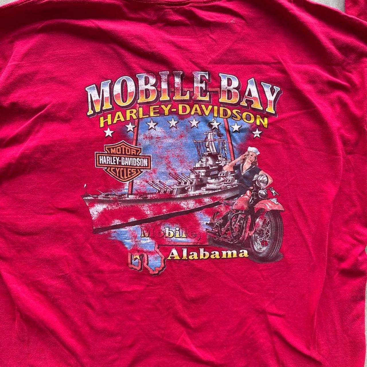 Harley Davidson Y2K Harley Davidson Chrome Long Sleeve Shirt Size US XL / EU 56 / 4 - 4 Thumbnail
