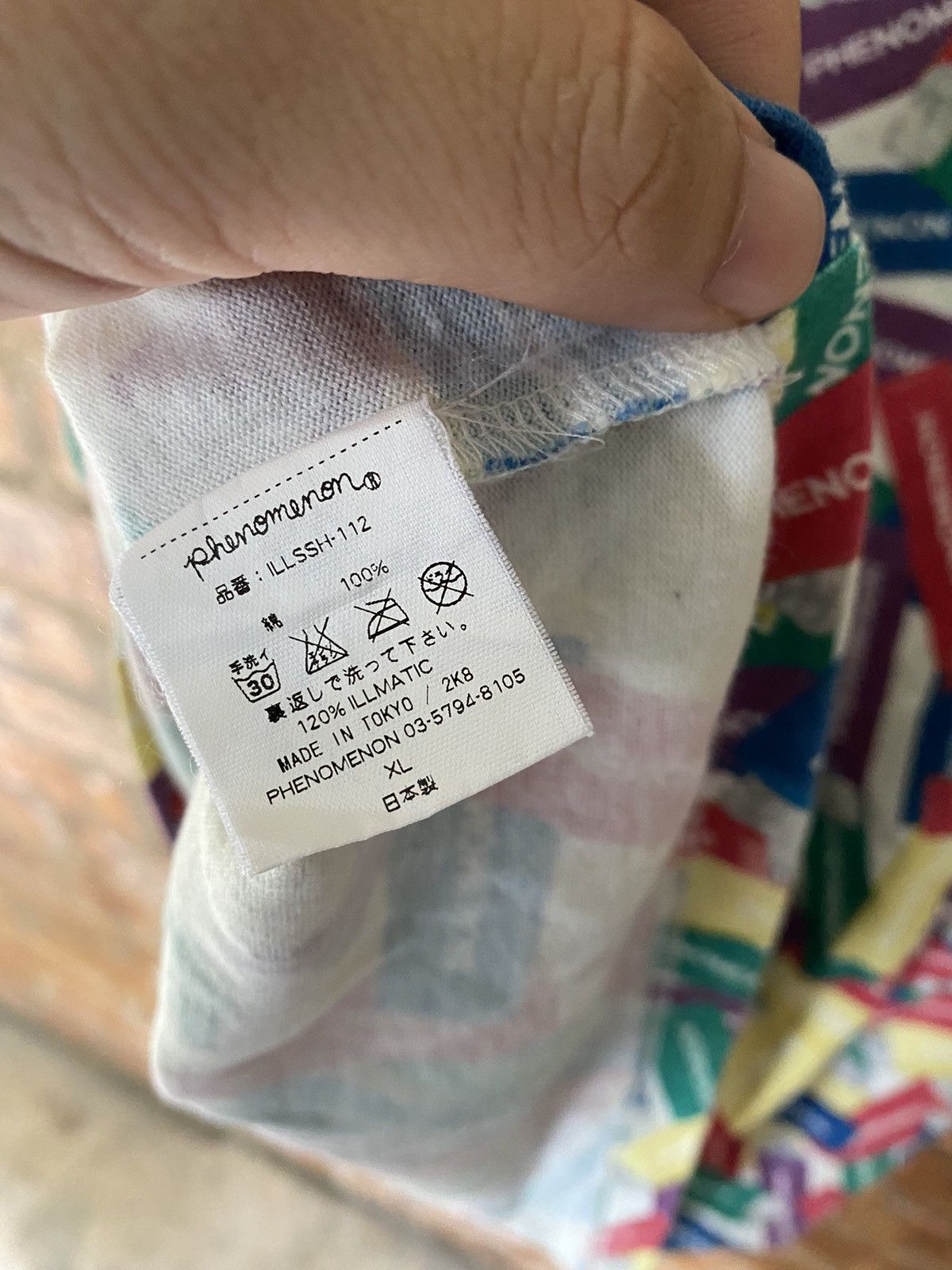 PHENOMENON AW2008 Lighter all print tee Size US XL / EU 56 / 4 - 14 Thumbnail