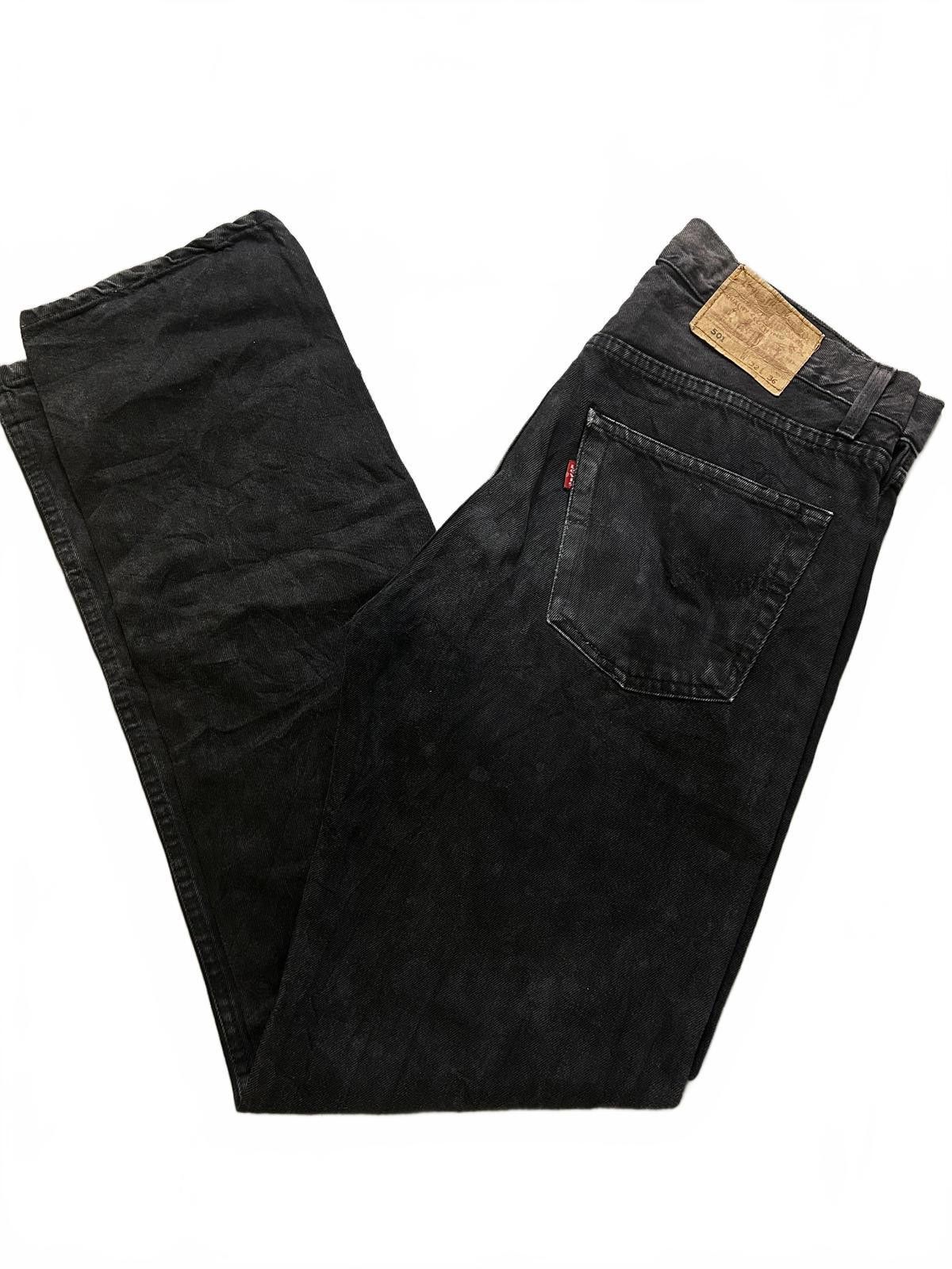Levi's Levi's 501 Black Denim Jeans - Vintage Style Size US 32 / EU 48 - 2 Thumbnail