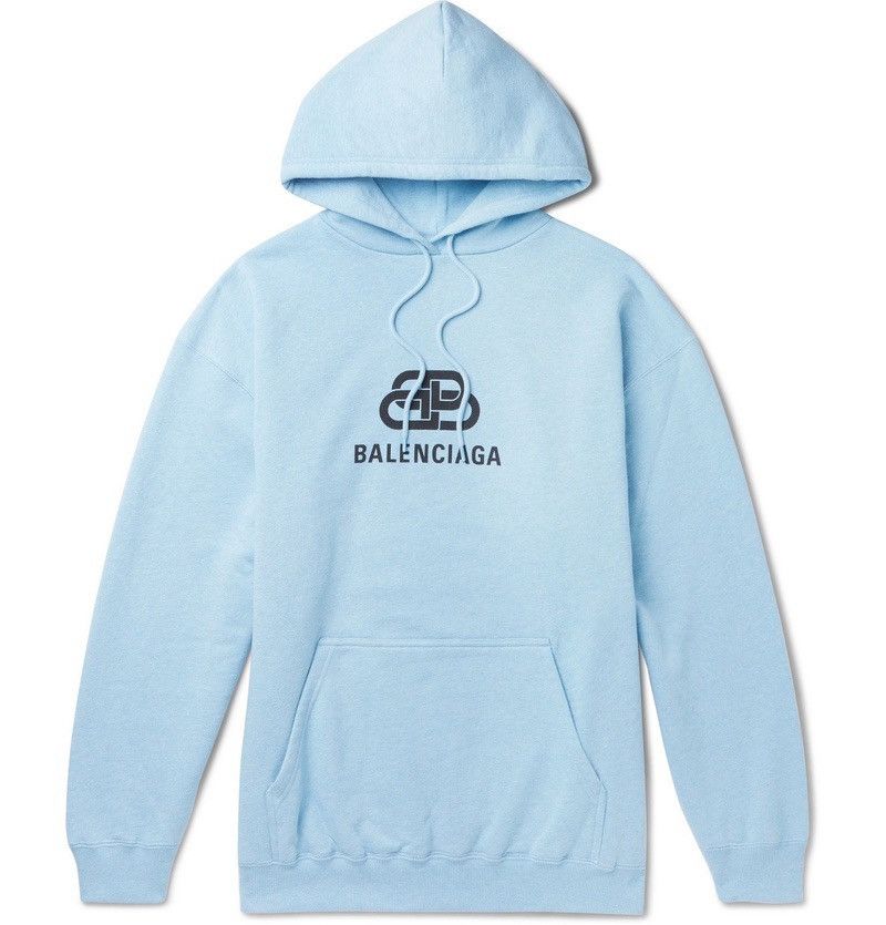 Balenciaga Balenciaga hoodie blue Size US S / EU 44-46 / 1 - 1 Thumbnail