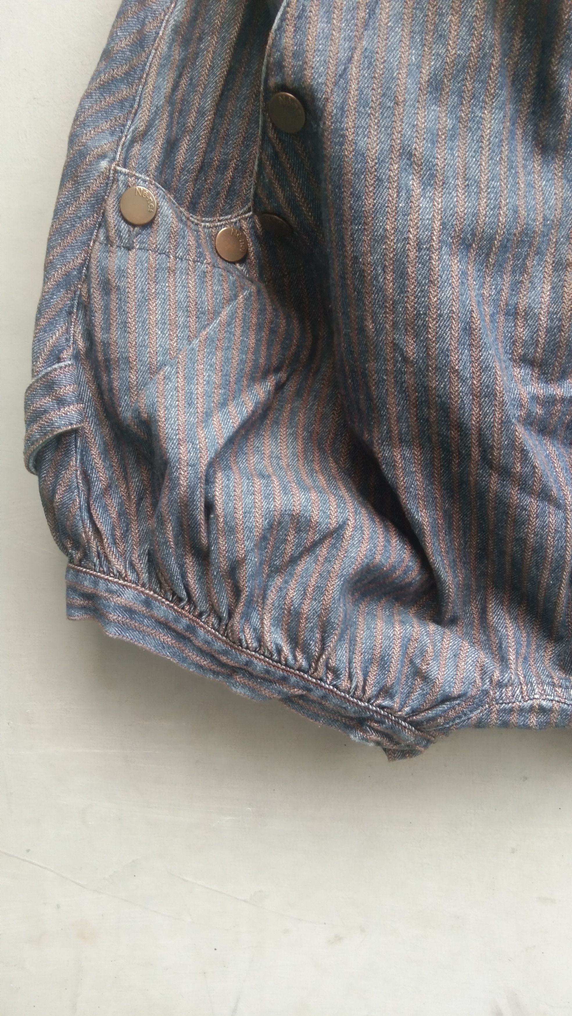 Japanese Brand × Ne-Net Nenet stripe short pants Size 29" - 4 Thumbnail