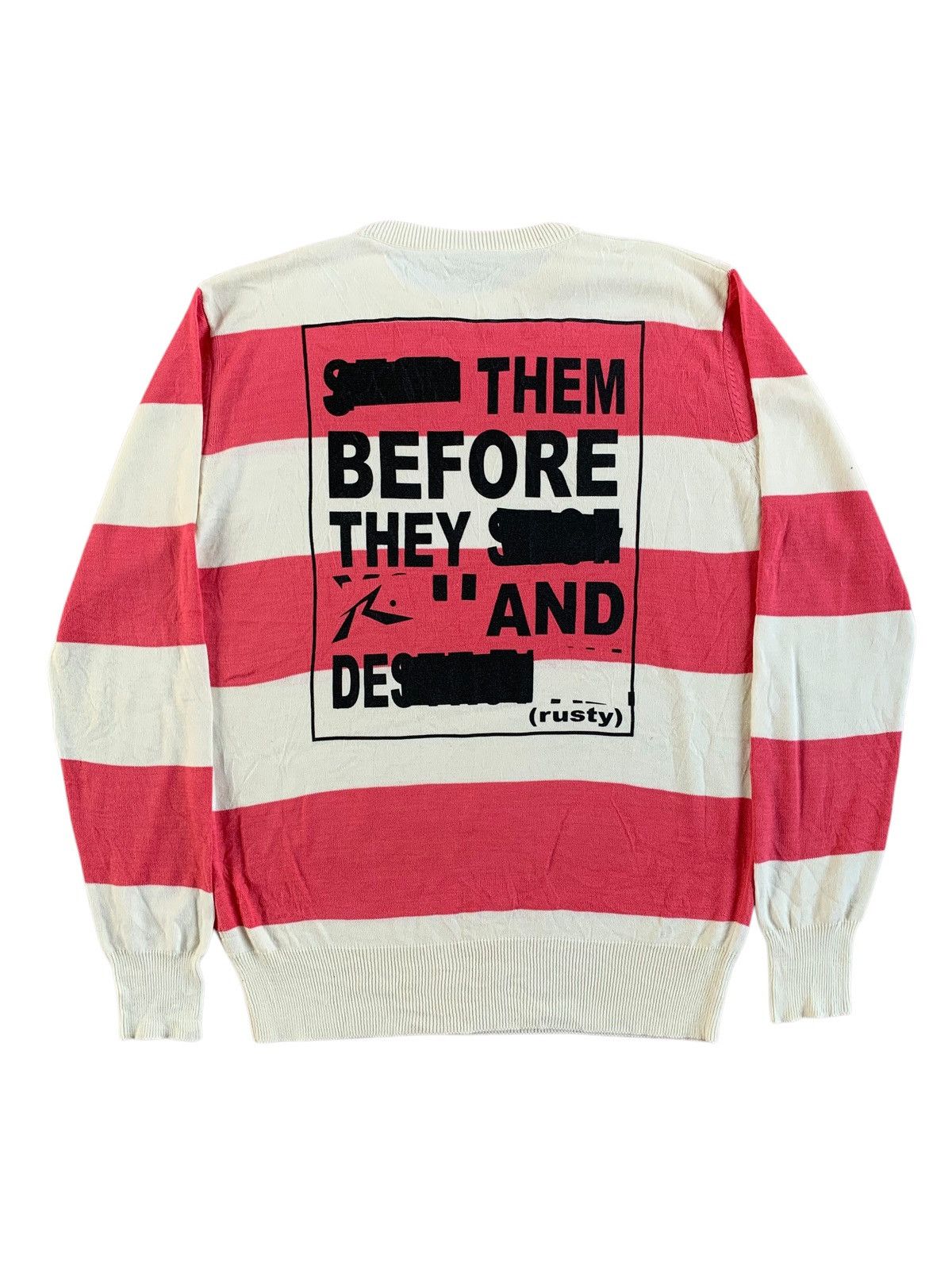 Japanese Brand × Rusty Rare"Rusty grunge stripe " Size US L / EU 52-54 / 3 - 3 Thumbnail