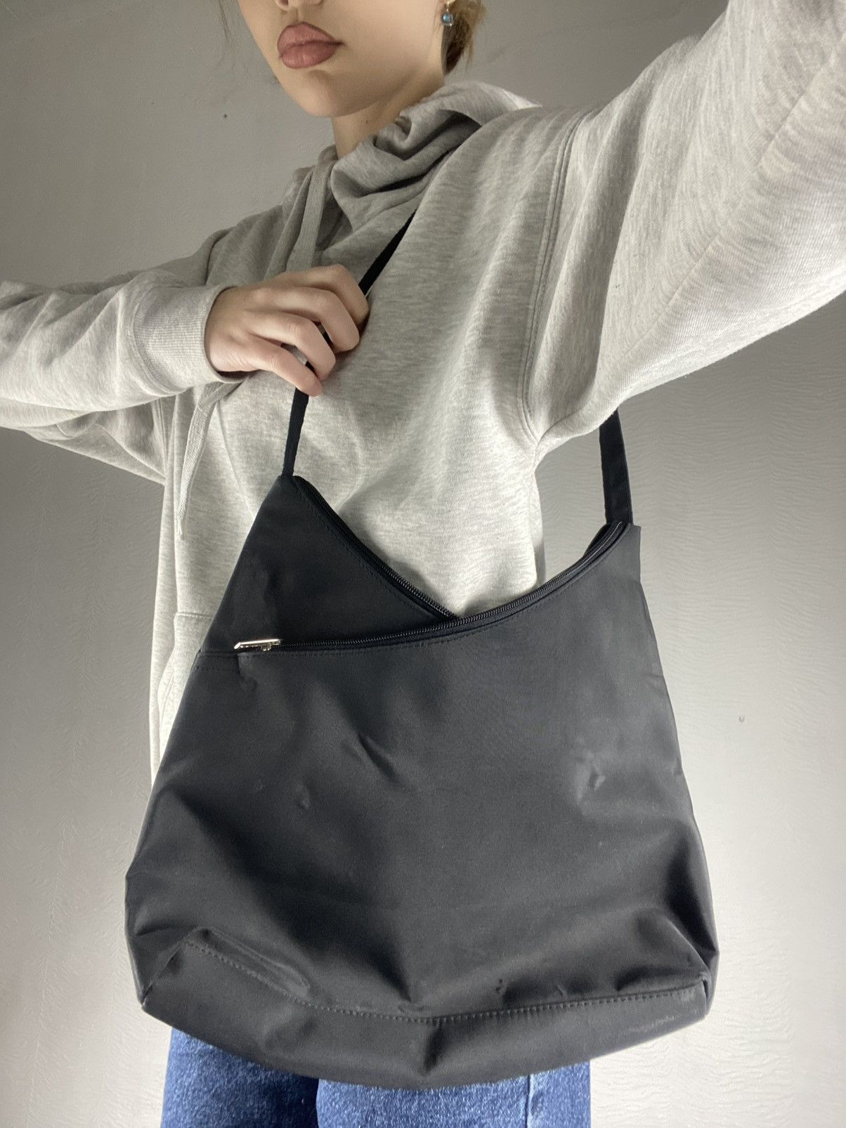 Vintage Vintage Y2K Yohji style baggy bag avantgarde streetwear Size ONE SIZE - 1 Thumbnail