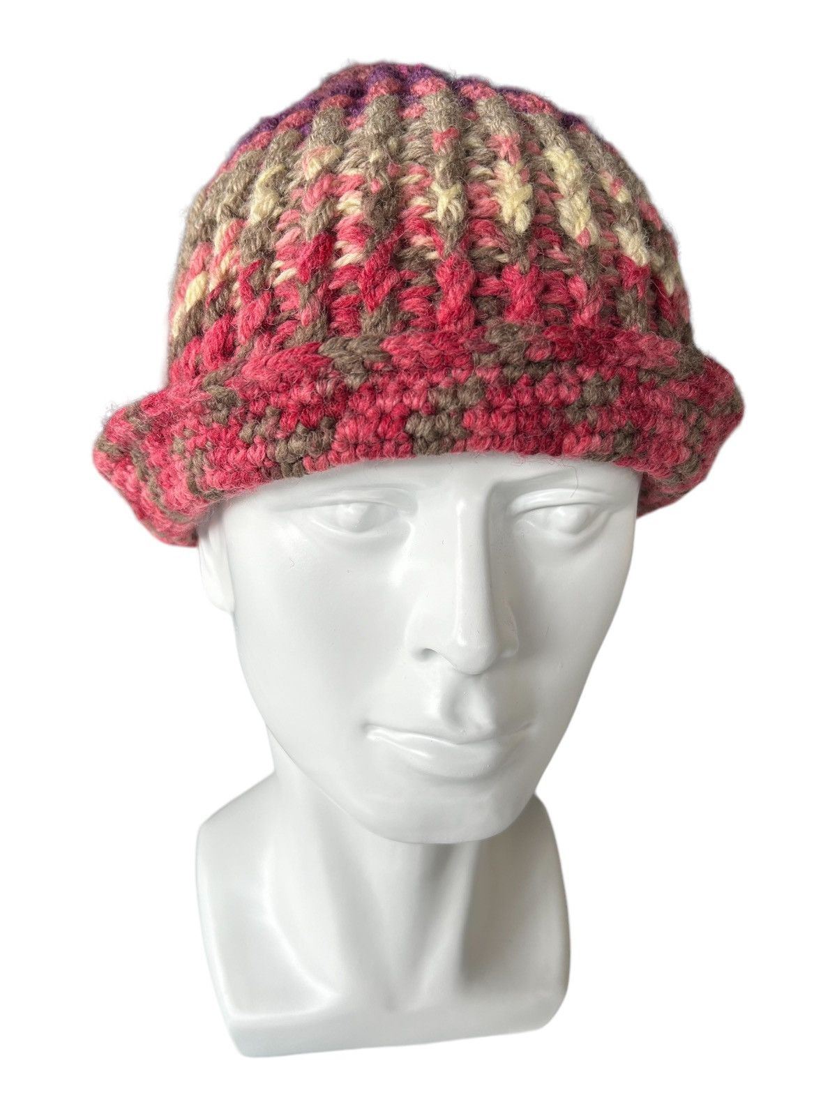 14th Addiction × Japanese Brand Crochet Knitted Handmade Hats Size ONE SIZE - 4 Thumbnail