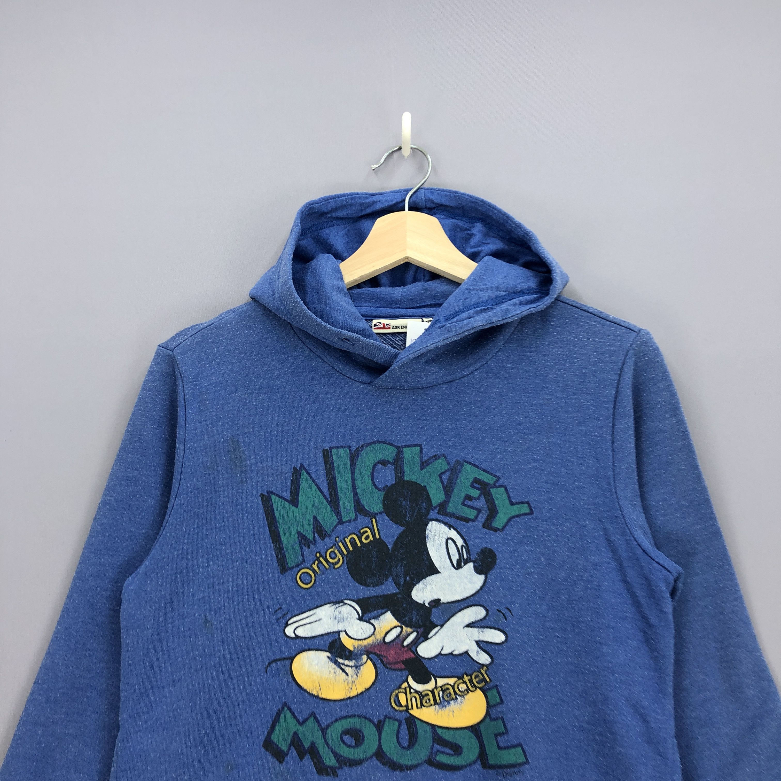 Disney Mickey Mouse Sweatshirt Hoodie Disney Cartoon Sweater Size US S / EU 44-46 / 1 - 3 Thumbnail