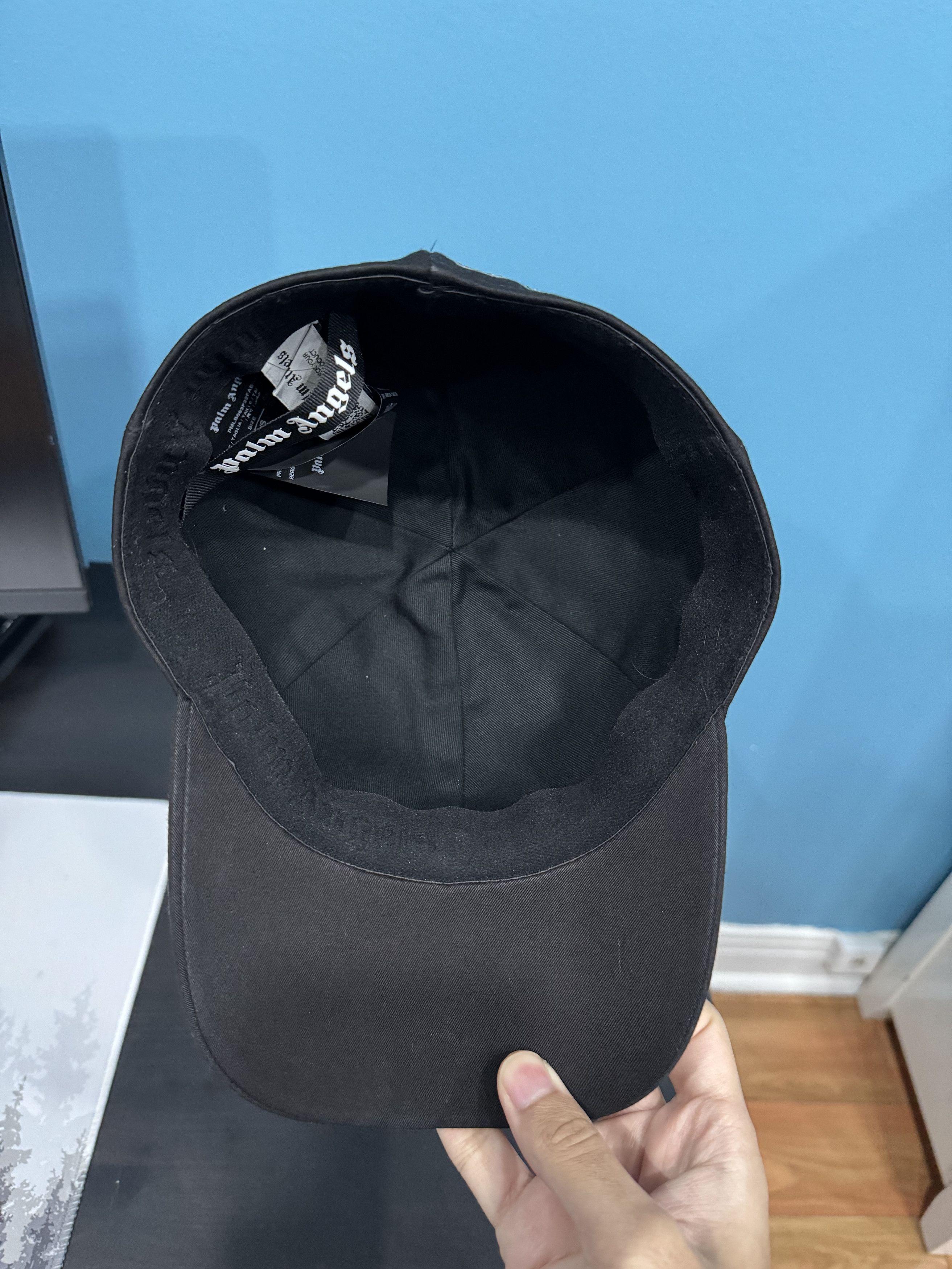 Palm Angels Rhinestone Flames Cap Size ONE SIZE - 5 Thumbnail