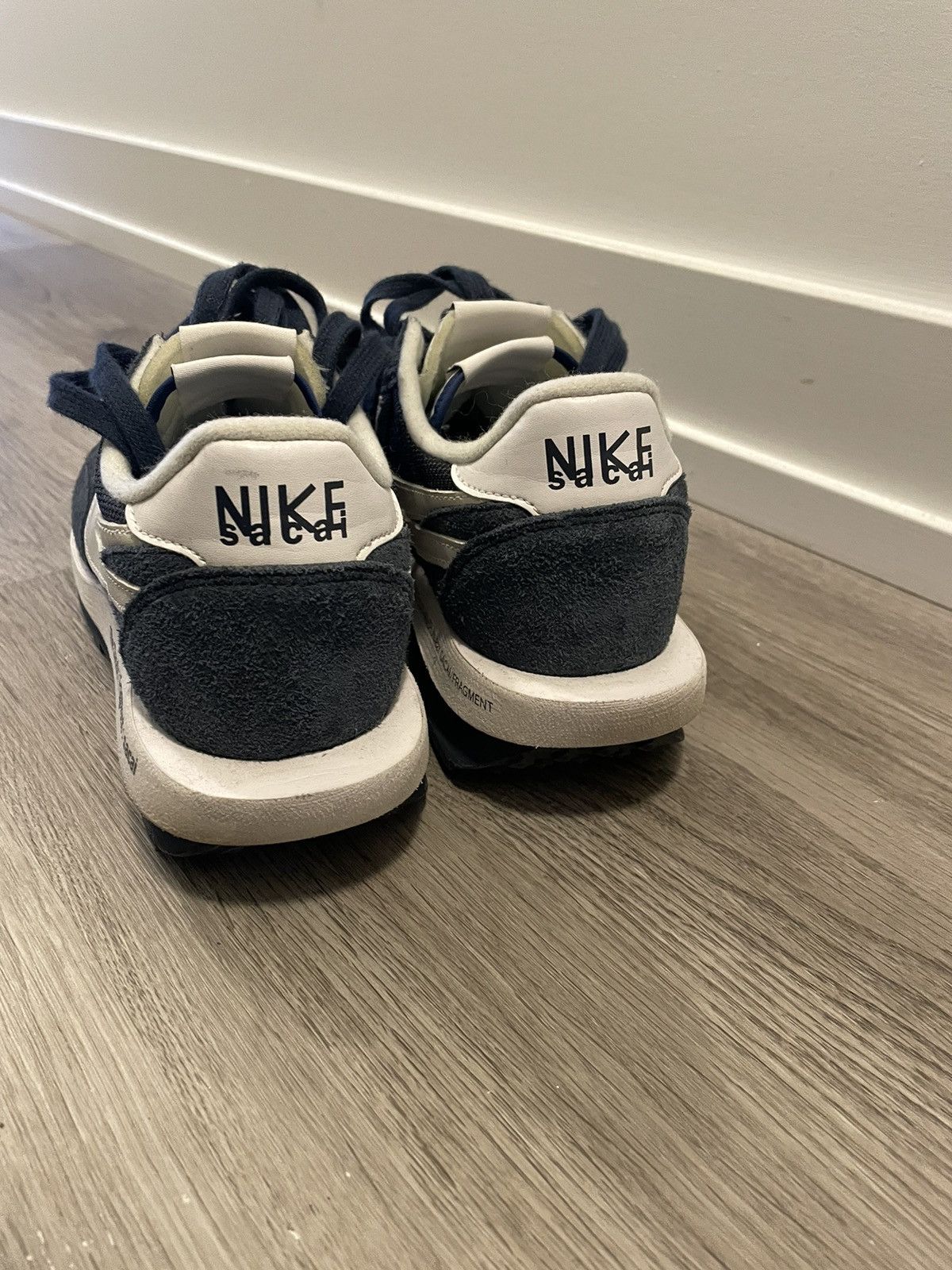 Nike × Sacai Nike x Sacai Fragement LDWaffle - Blue Void 2021 Size US 8.5 / EU 41-42 - 2 Thumbnail