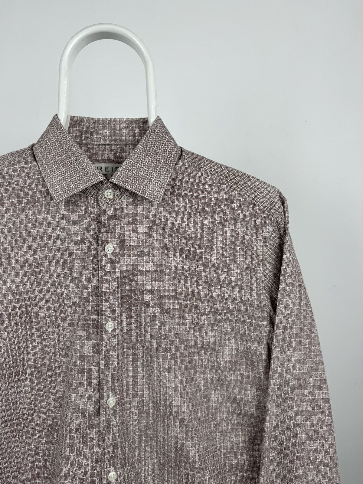 Reiss Reiss Baker Printed Long Sleeve Shirt Size US S / EU 44-46 / 1 - 2 Thumbnail