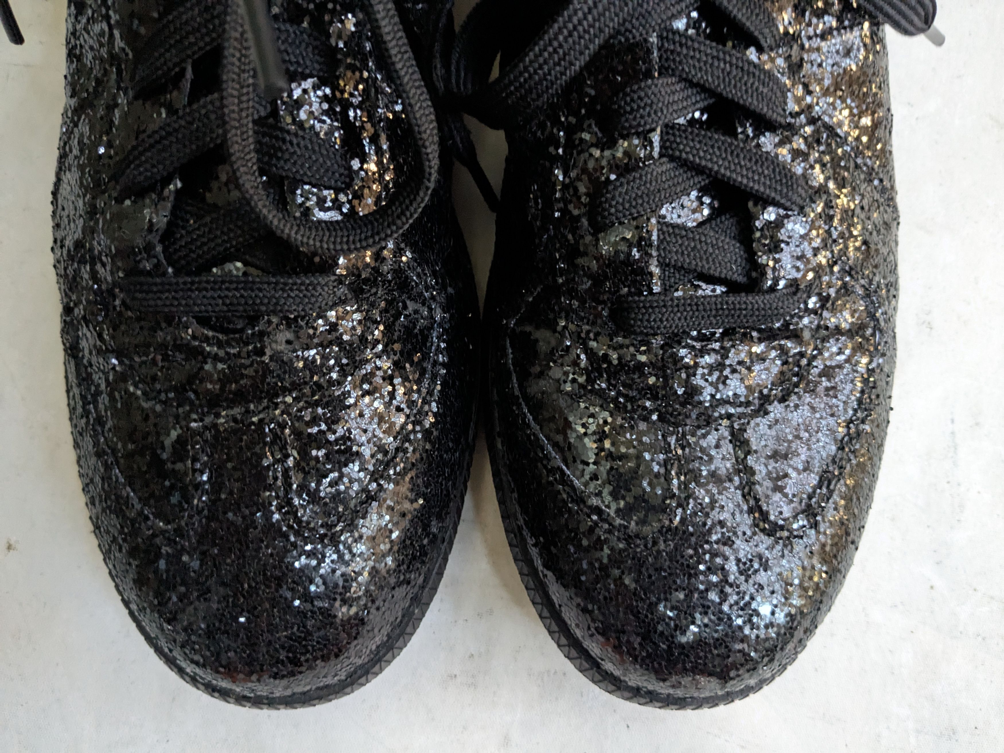 Maison Margiela Maison Margiela GAT Replica Black Glitter 10 43 Size US 10 / EU 43 - 2 Thumbnail