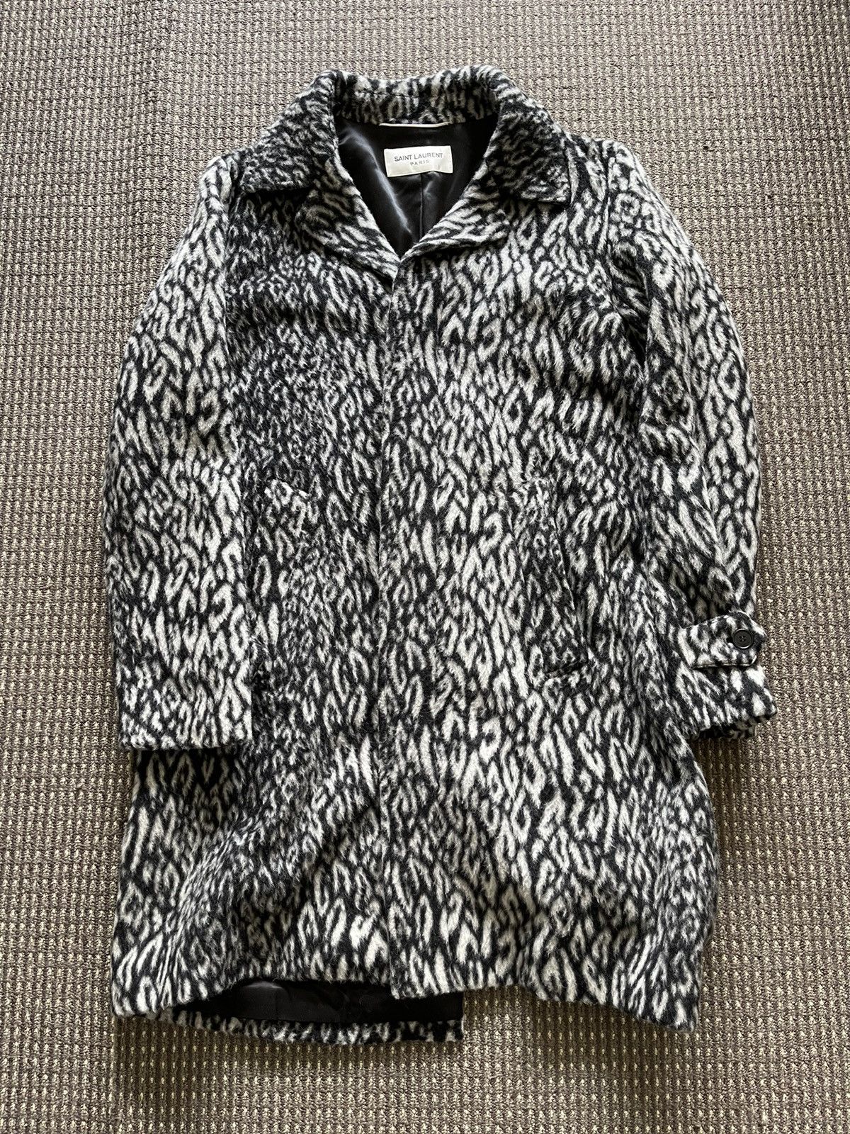 Saint Laurent Paris SLP 15AW Leopard Coat Size US M / EU 48-50 / 2 - 2 Thumbnail