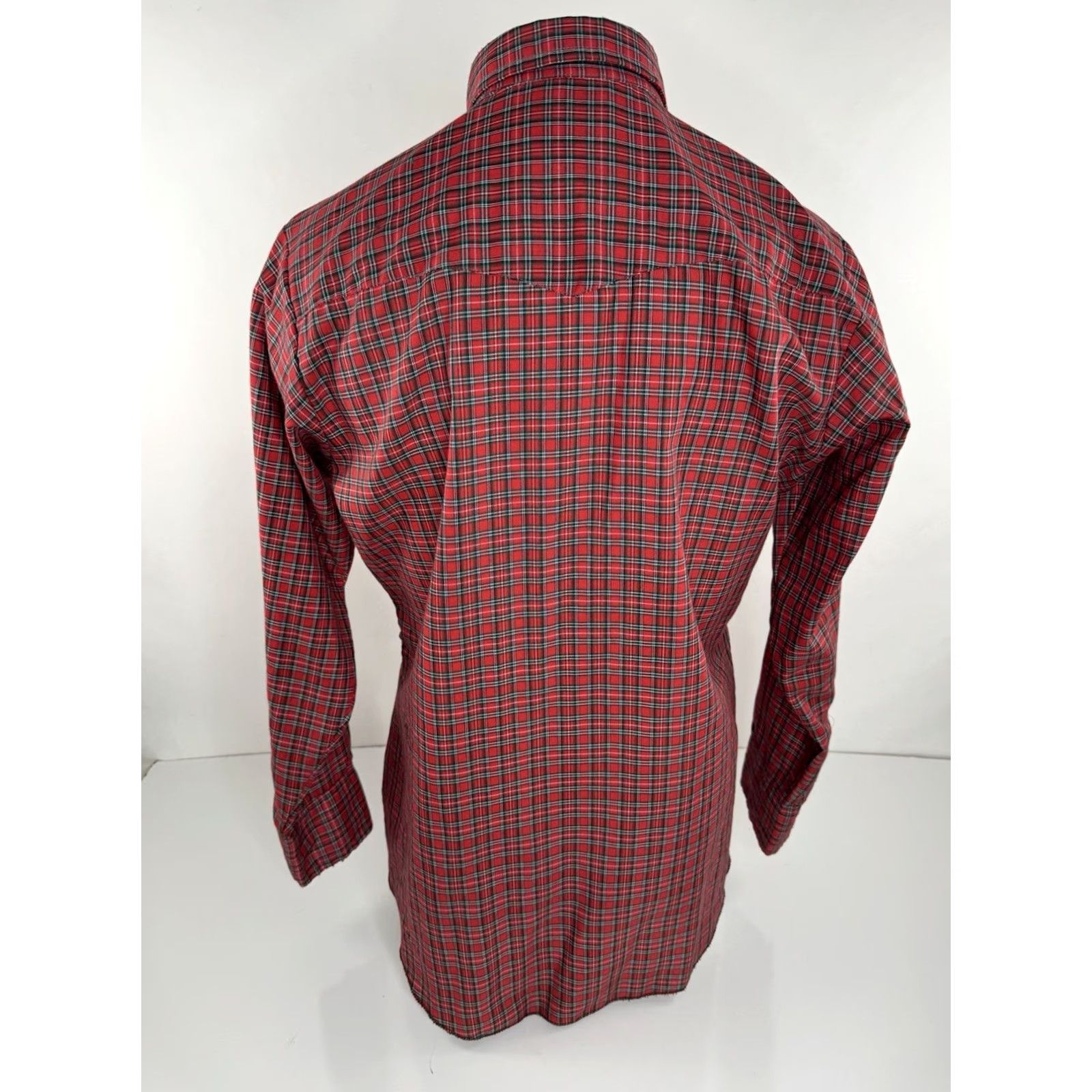J Brand DEE CEE Plaid Western Pearl Snap Shirt Mens 16/34 Long Sleeve Snap Closure Pockets Multicolor 90s Theme AA Size US L / EU 52-54 / 3 - 3 Thumbnail