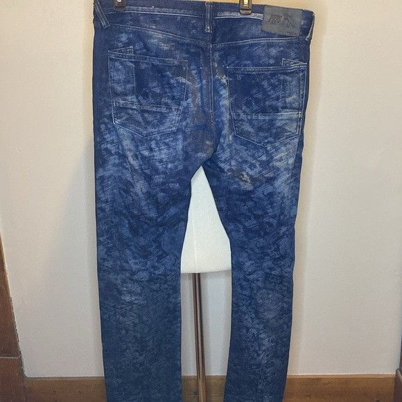 Prps PRPS 'Demon' Selvedge Print Straight-Skinny Denim Jeans Size US 38 / EU 54 - 6 Thumbnail