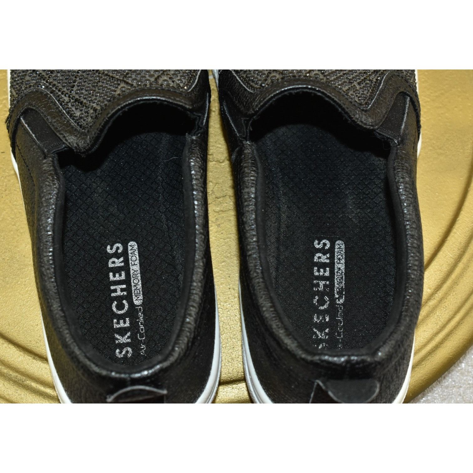 SKECHERS Skechers Goldie Diamond Darling Women's Shoes Size 6.5 Black Size US 6.5 / IT 36.5 - 9 Thumbnail