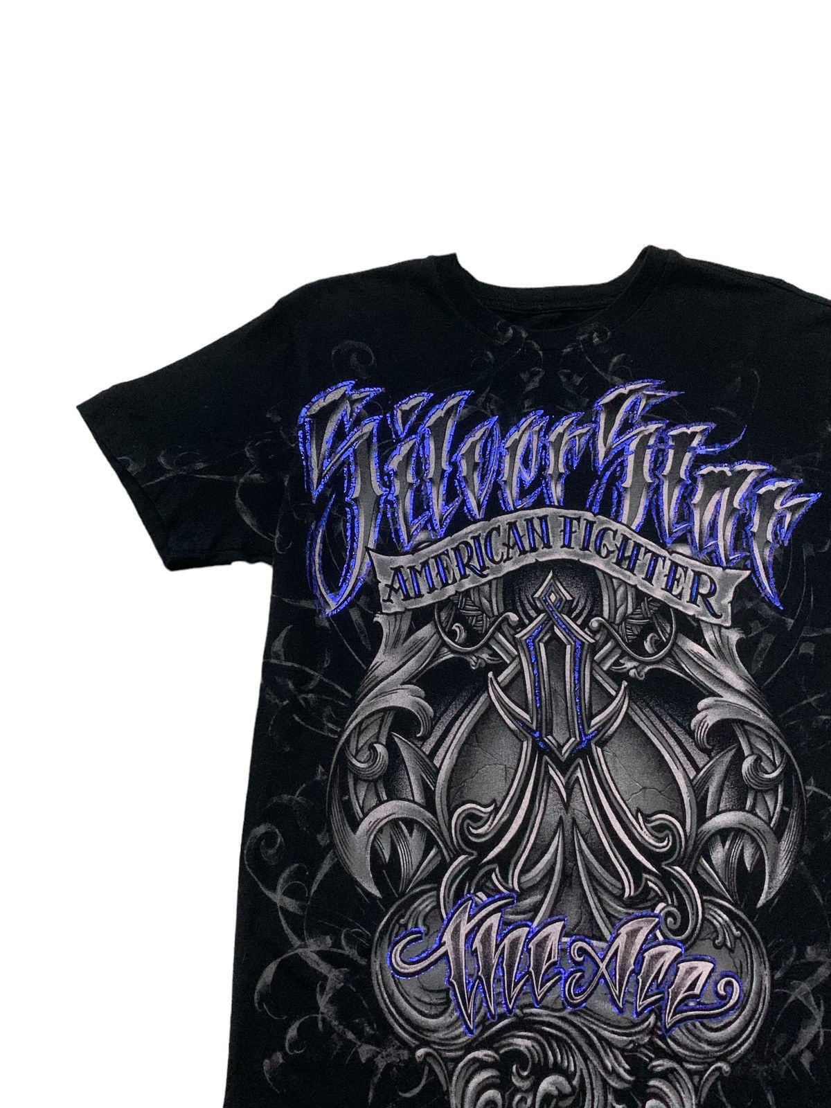 Affliction Silver Star American Fighter MMA Elites Tshirt