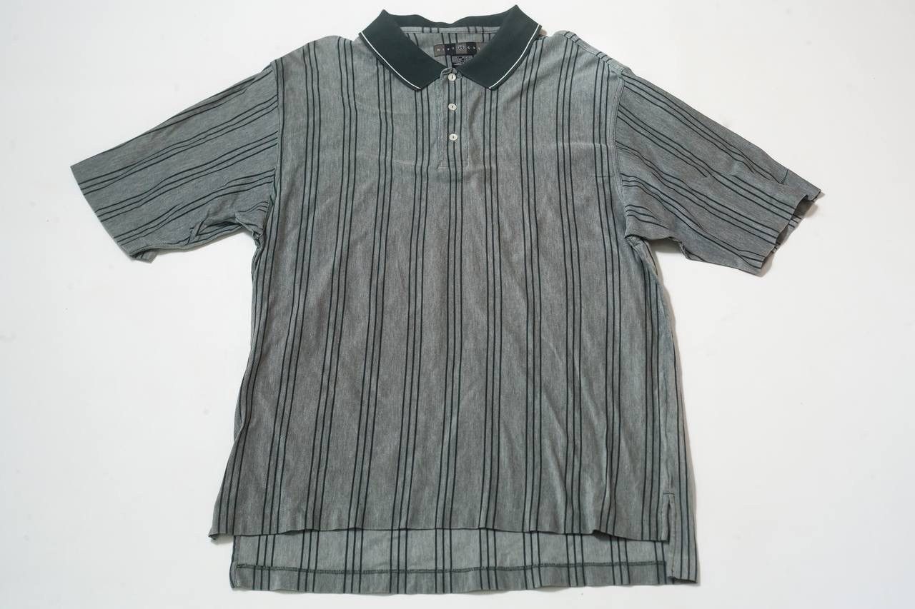 Nike Vintage Nike Golf Striped Polo Size US L / EU 52-54 / 3 - 1 Thumbnail