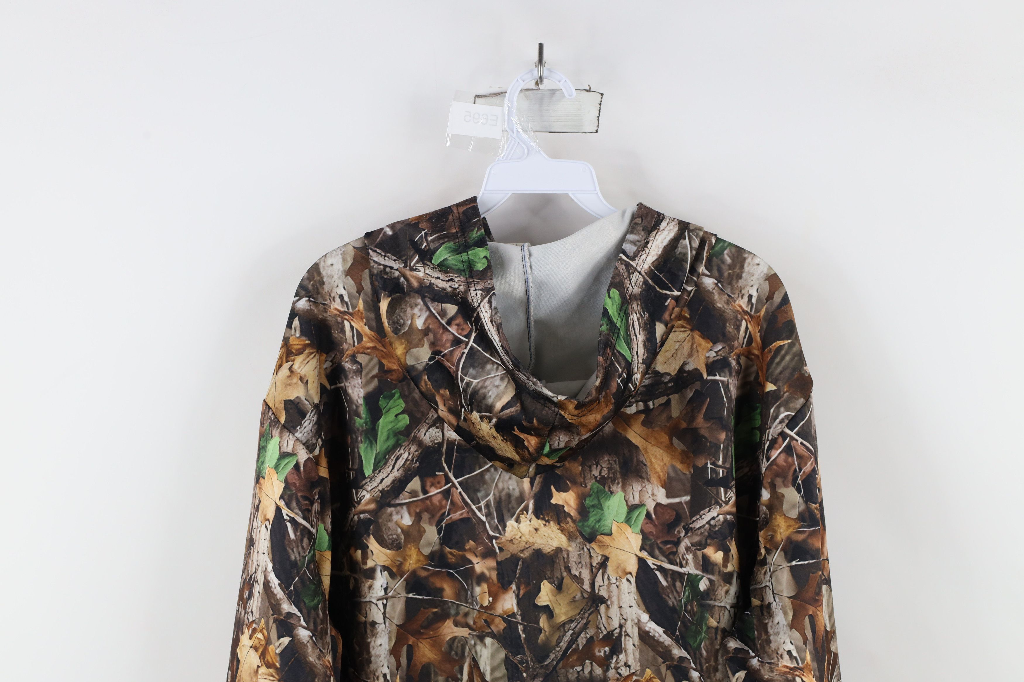 Vintage Vintage Y2K Streetwear Camouflage Knit Hoodie Sweatshirt Size US L / EU 52-54 / 3 - 10 Thumbnail
