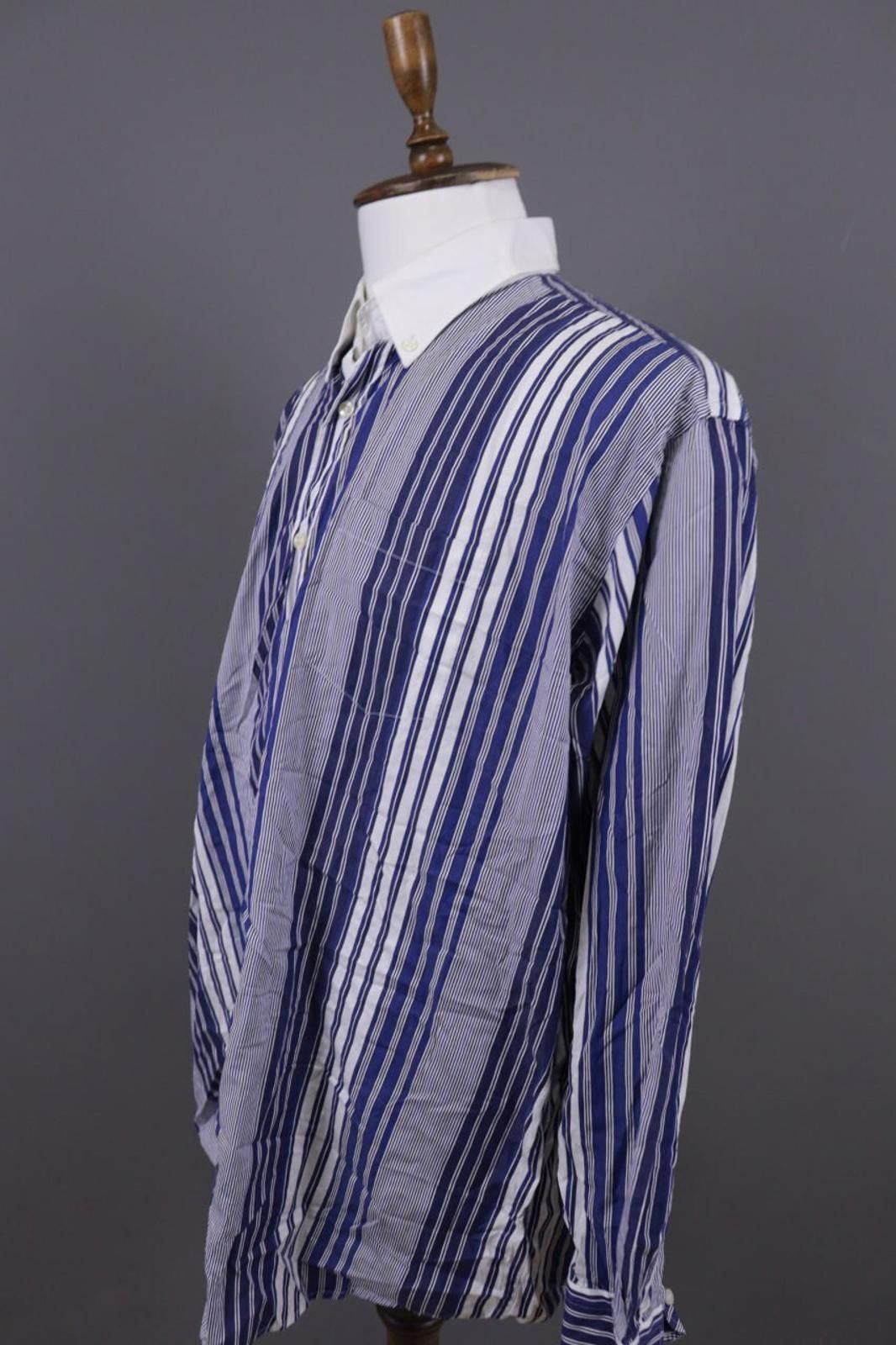 Paul & Shark Men Paul & Shark Yachting Blue Striped Shirt Size 46 Size US M / EU 48-50 / 2 - 5 Thumbnail