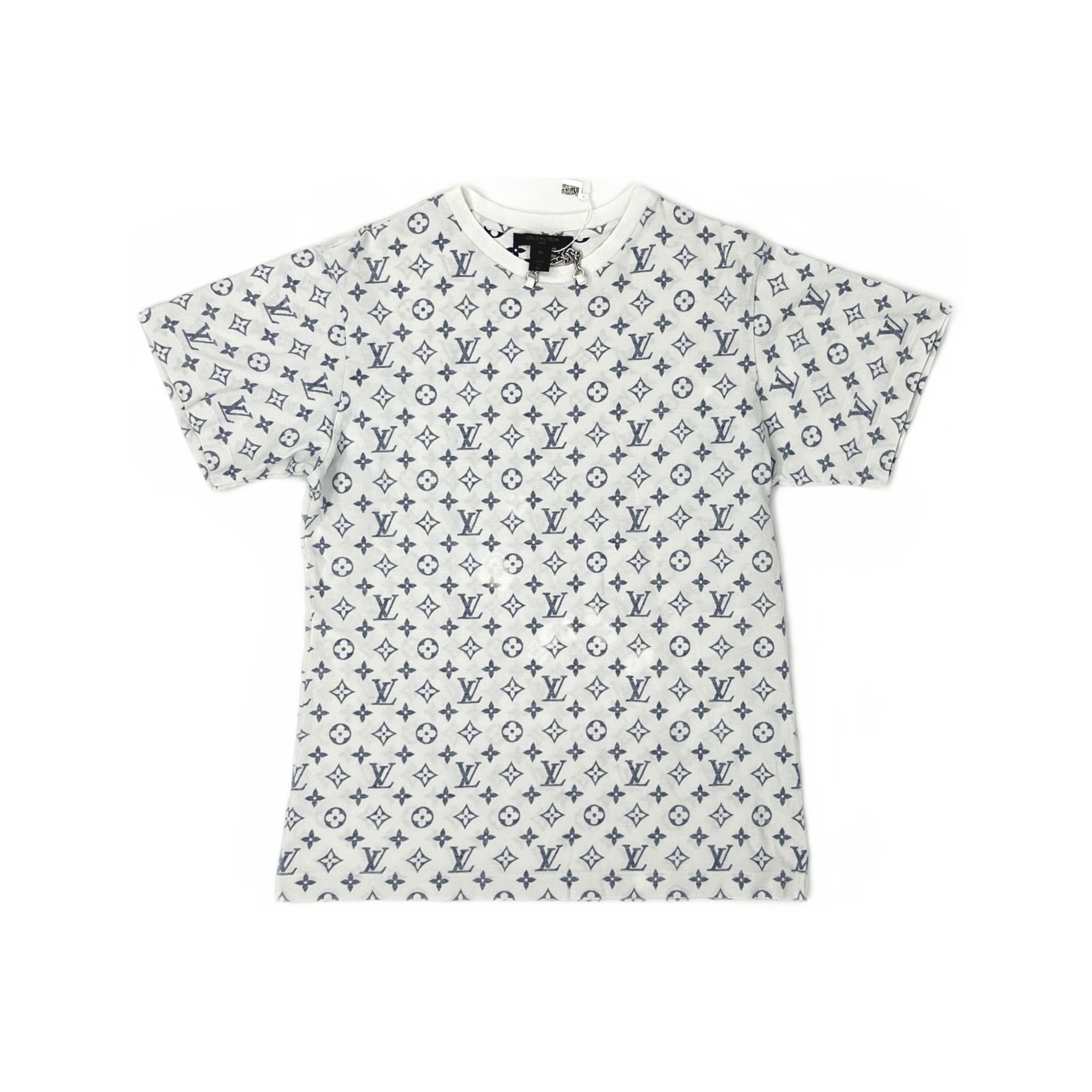 Louis Vuitton Louis Vuitton Monogram Chain T-Shirt M Size US M / EU 48-50 / 2 - 1 Thumbnail