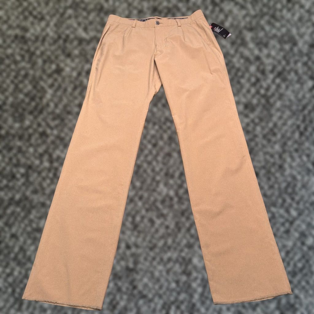 Under Armour Under Armour Pants Mens 36 Brown Loose Heatgear Mid Rise Stretch Unhemmed New Size US 36 / EU 52 - 1 Thumbnail