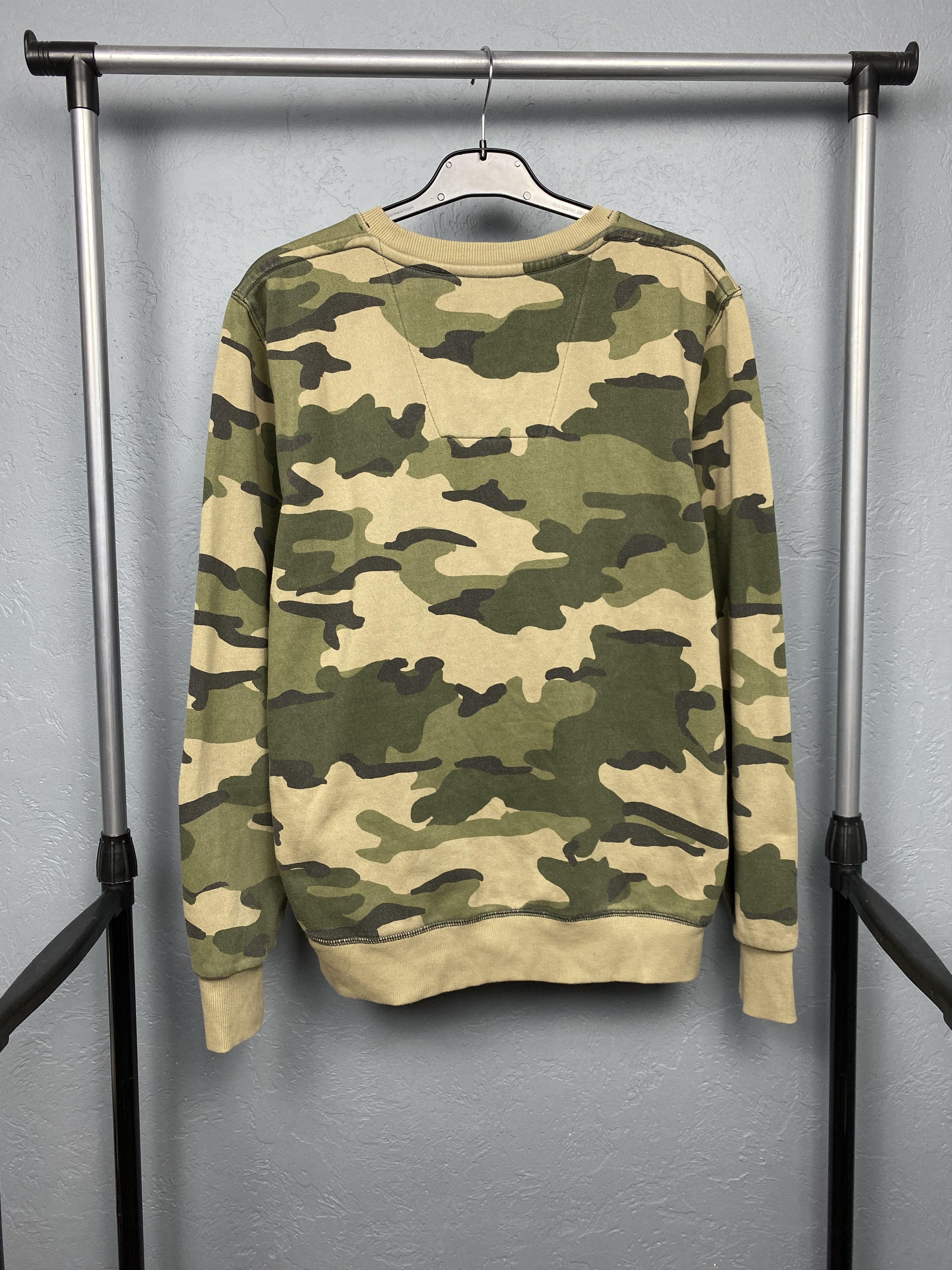 G-Star G Star Raw Vintage Mens Valtoras Camo Crew Neck Sweatshirt Size US M / EU 48-50 / 2 - 7 Thumbnail