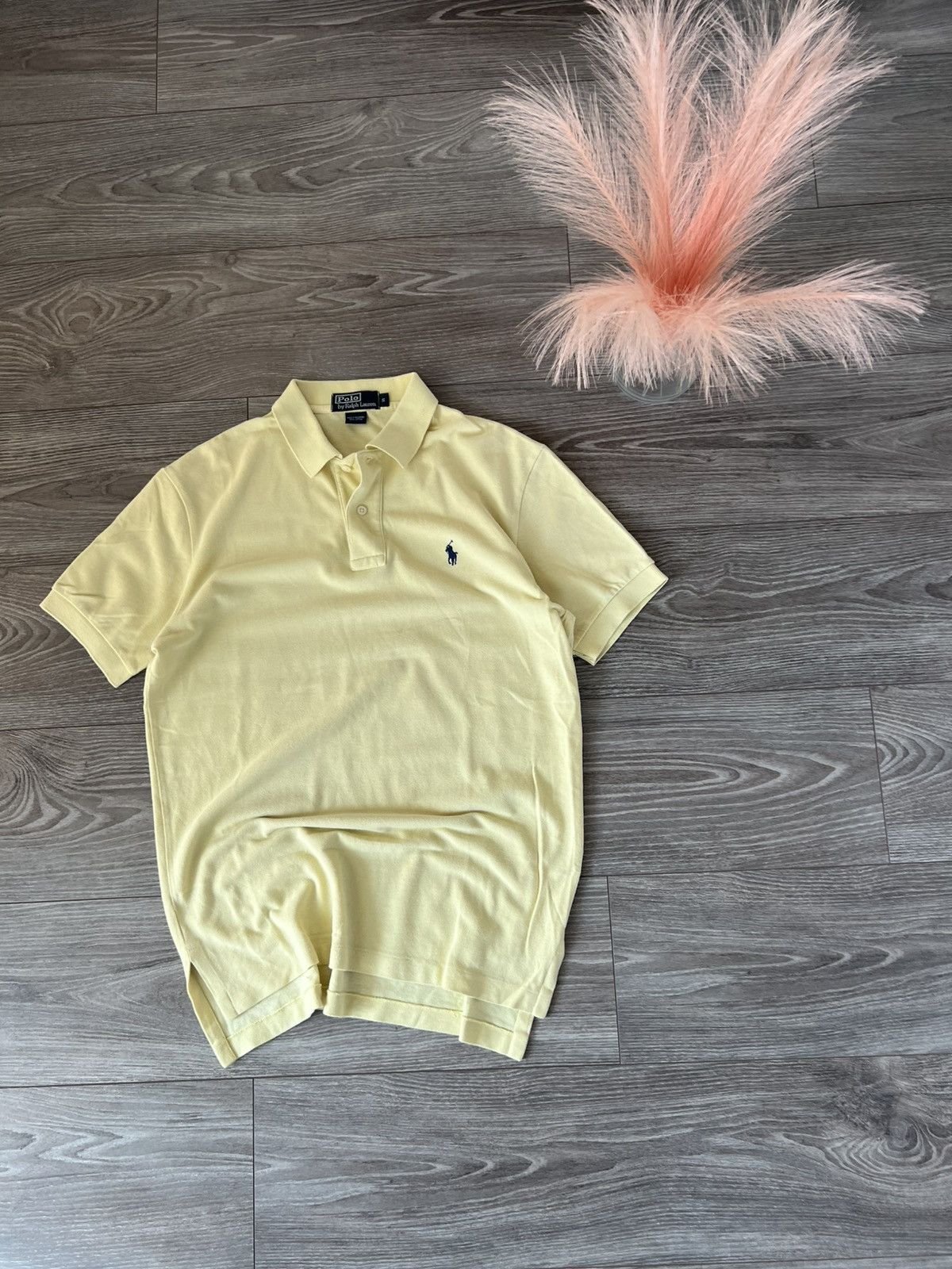 Designer × Polo Ralph Lauren ‼️Vintage Polo Ralph Lauren RRL Yellow Archival Casual Polo‼️ Size US S / EU 44-46 / 1 - 1 Thumbnail