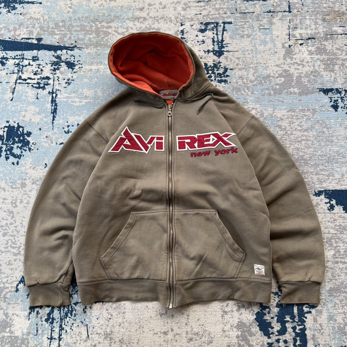 Avirex × Vintage Vintage avirex pile lined ziphoodie Size US XXL / EU 58 / 5 - 4 Thumbnail