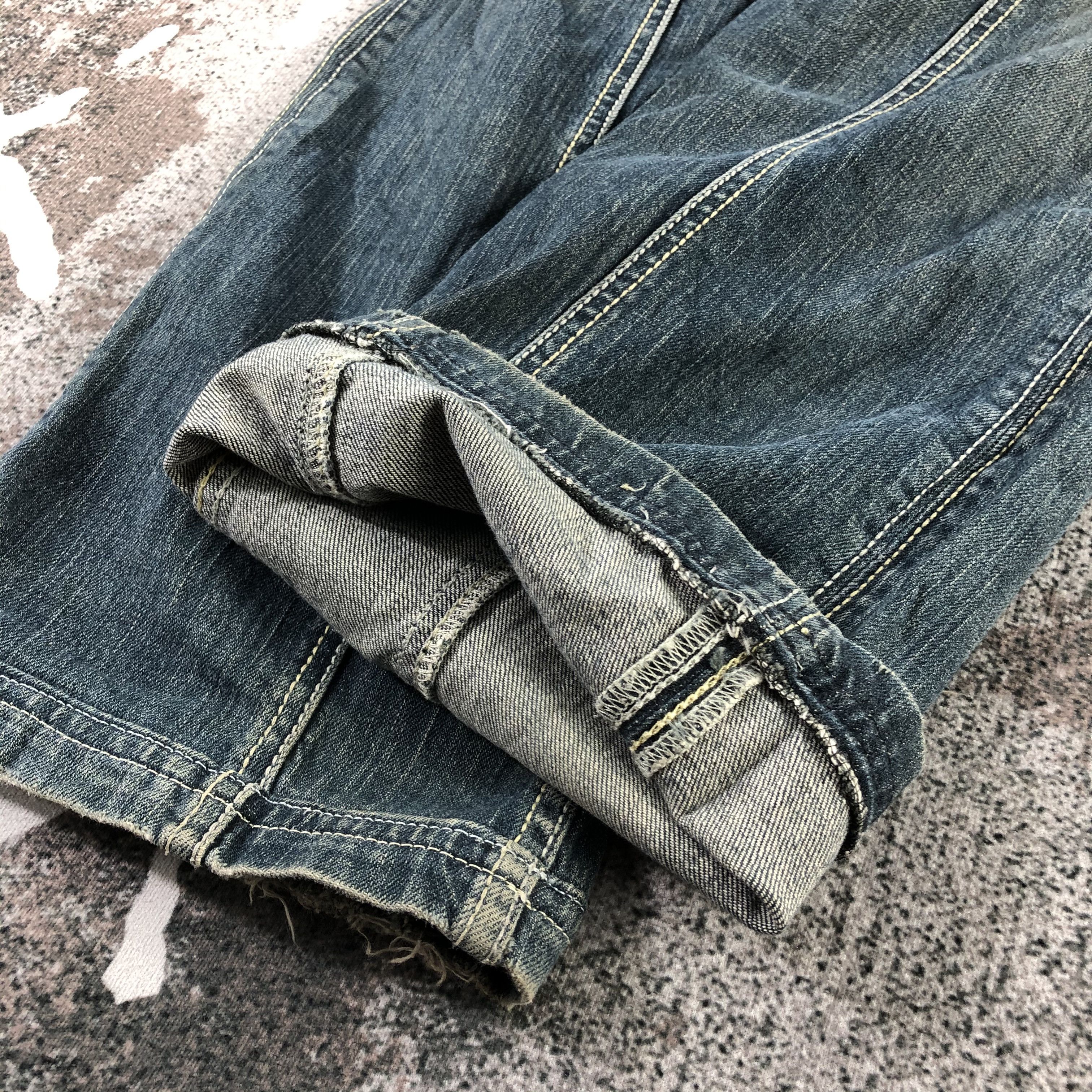 Antik Denim Antik Denim Patchwork Blue Wash Dneim KJ1294 Size US 31 - 7 Thumbnail