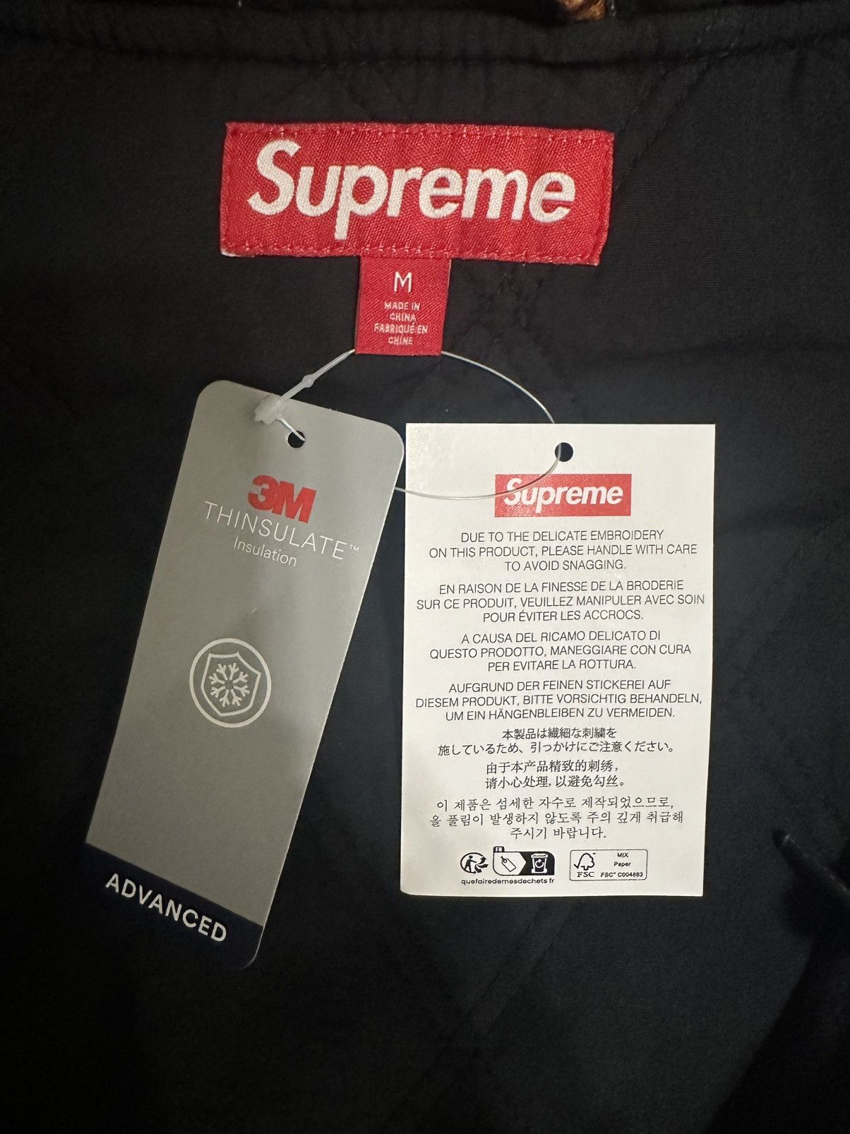 Supreme SUPREME AOI SS25 WORK JACKET SIZE MEDIUM FLAMES Size US M / EU 48-50 / 2 - 8 Thumbnail