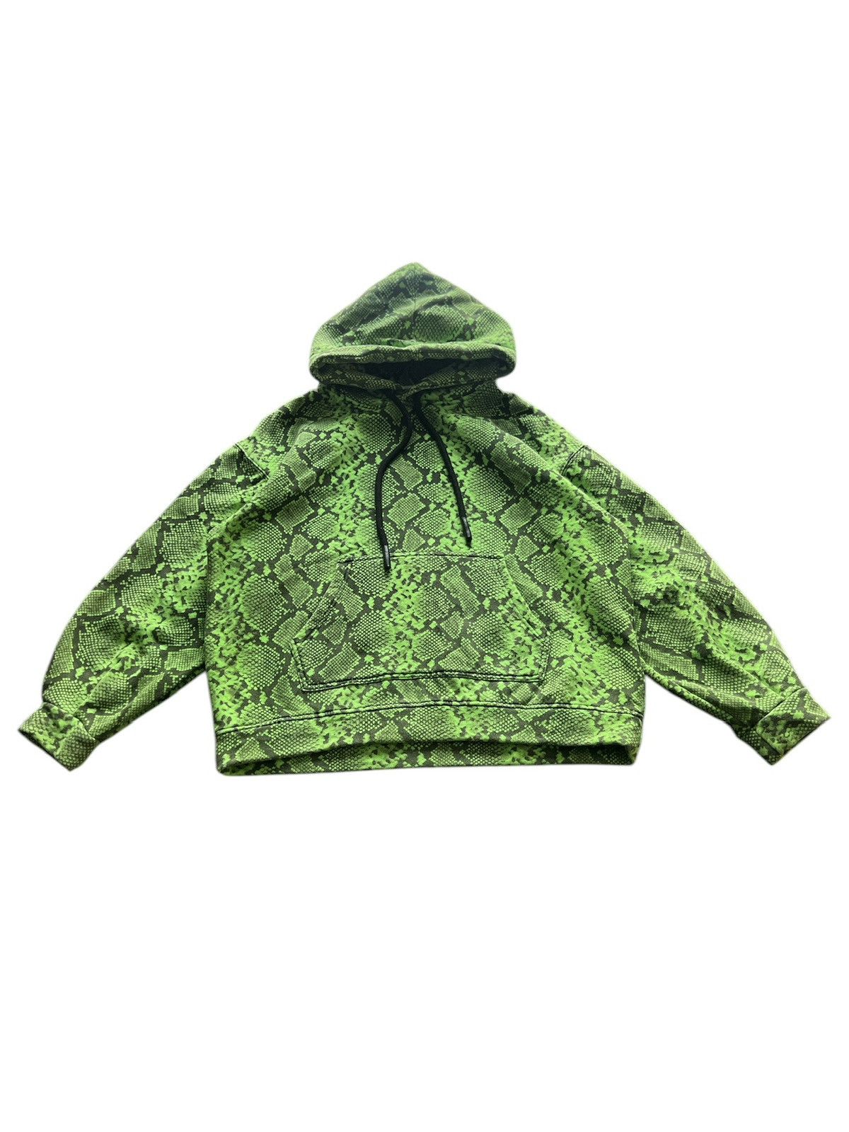 Designer × Other CHIC-CHIP : Snake Pattern Hoodie Green Size US M / EU 48-50 / 2 - 1 Thumbnail