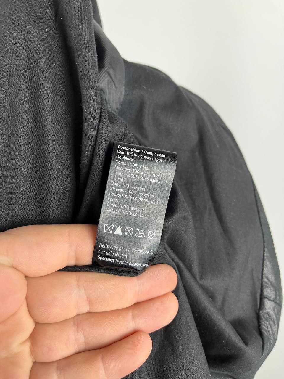 Surface To Air Rare Surface To Air x Kim Gordon Leather Biker Jacket Size XS / US 0-2 / IT 36-38 - 12 Thumbnail