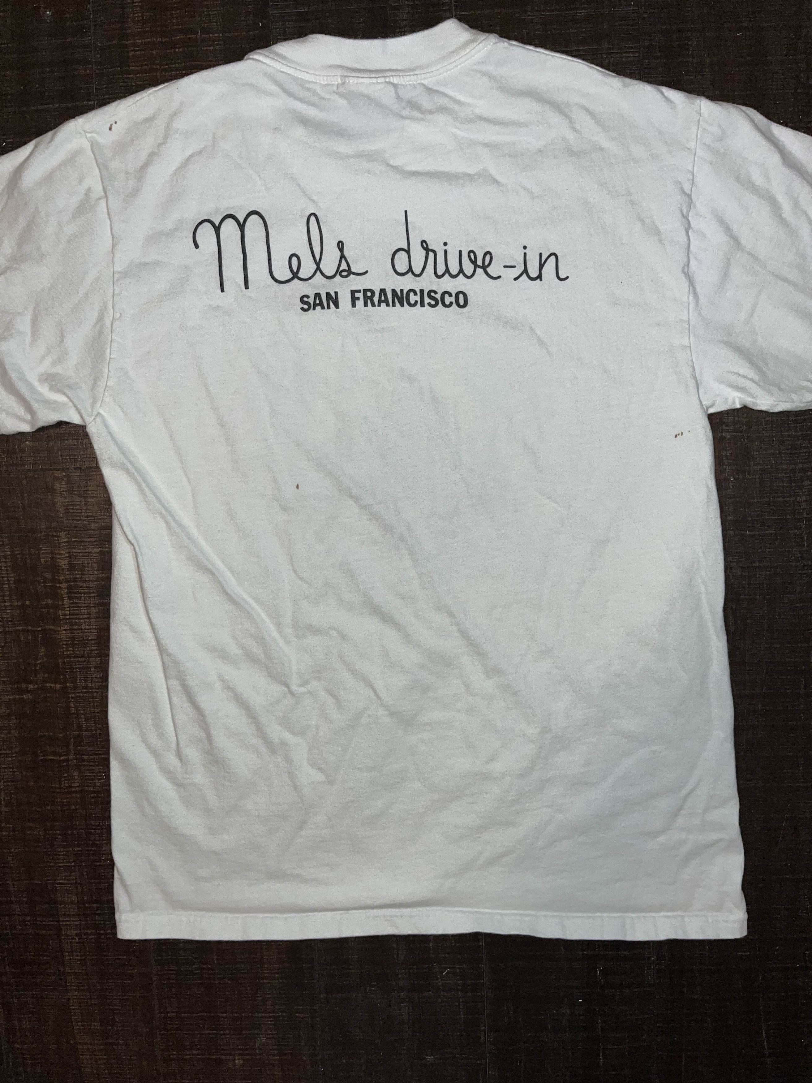 Vintage Vintage Y2K Mels Drive-In San Francisco Shirt Size US M / EU 48-50 / 2 - 4 Thumbnail