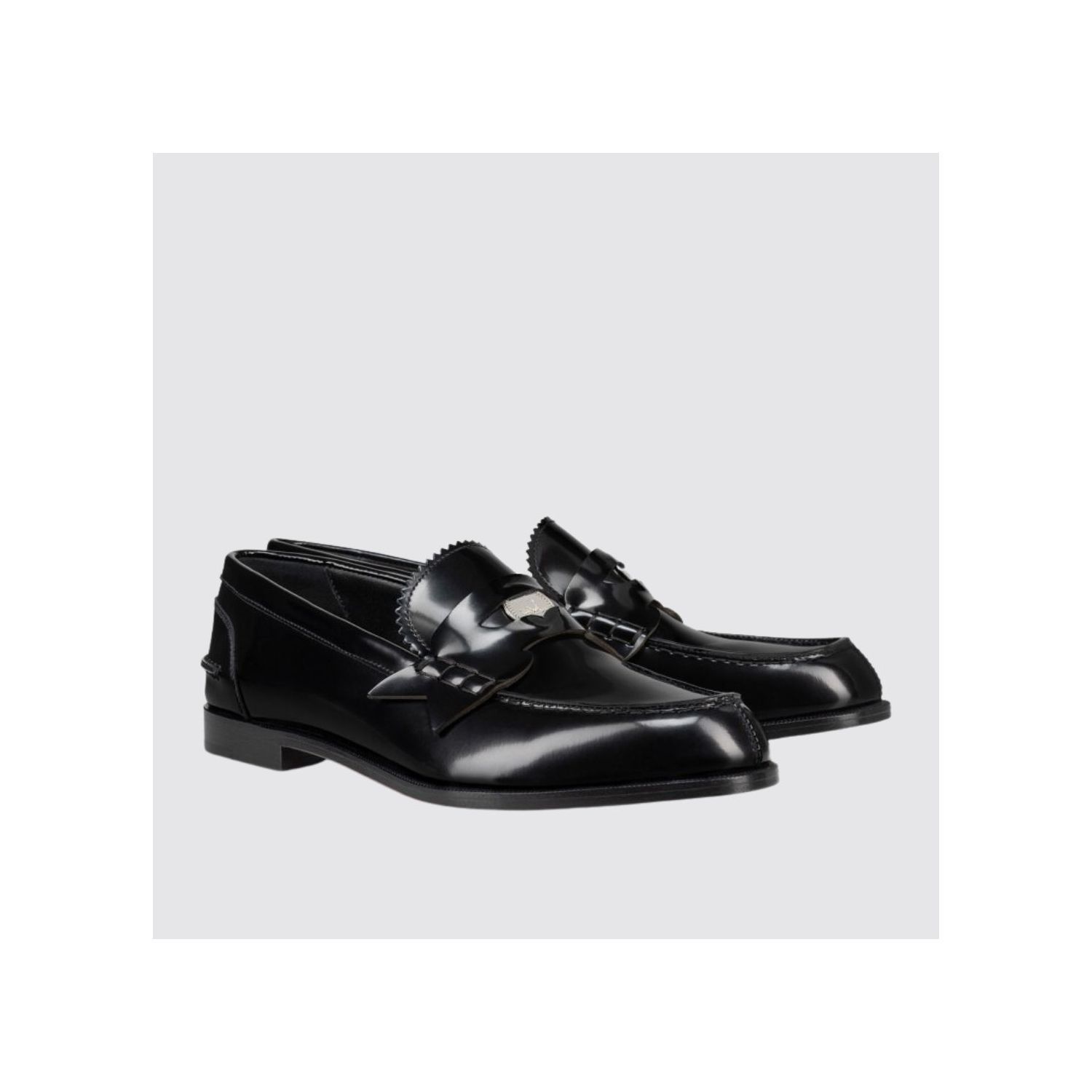 Christian Louboutin o1s1wg110924 Penny Donna Flats in Black Size US 7 / IT 37 - 2 Thumbnail