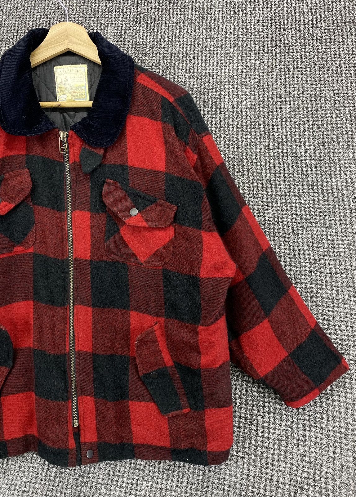 Toyo Enterprises Vintage Sugar Cane Shadow Plaids Checkered Jacket Size US M / EU 48-50 / 2 - 4 Thumbnail