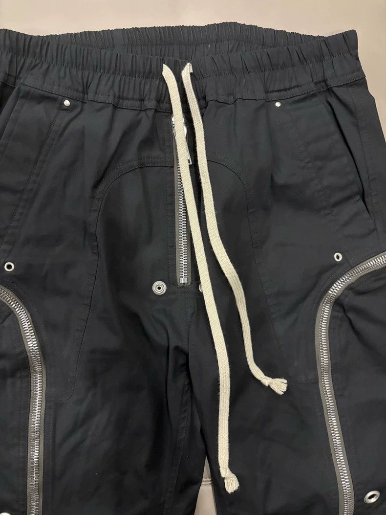 Rick Owens Rick Owens Black Nylon Five Zip Cannonball Pants Size US 40 / EU 56 - 7 Thumbnail