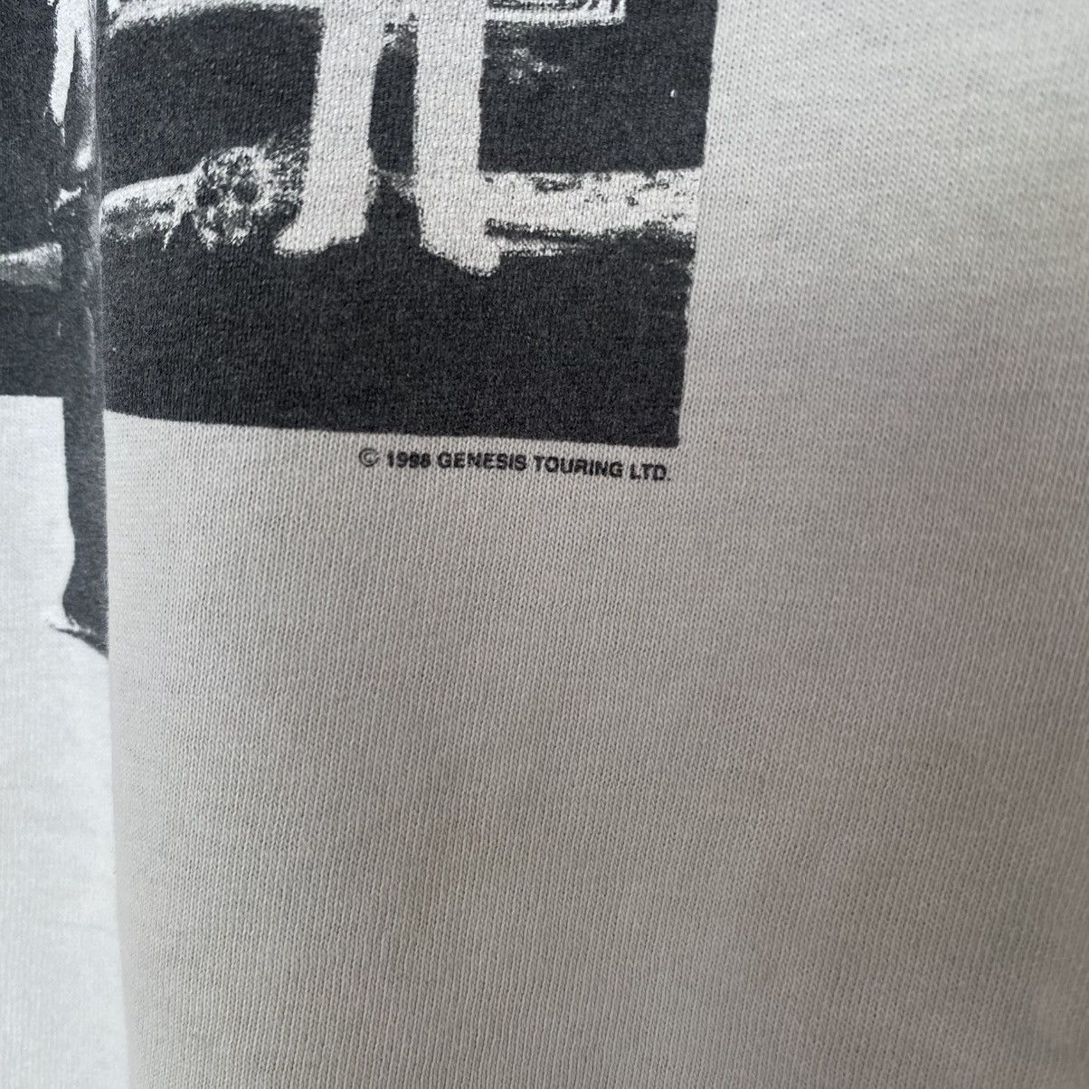 Band Tees Vintage Genesis "Turn It On Again" ringer T-shirt Size US XL / EU 56 / 4 - 3 Thumbnail