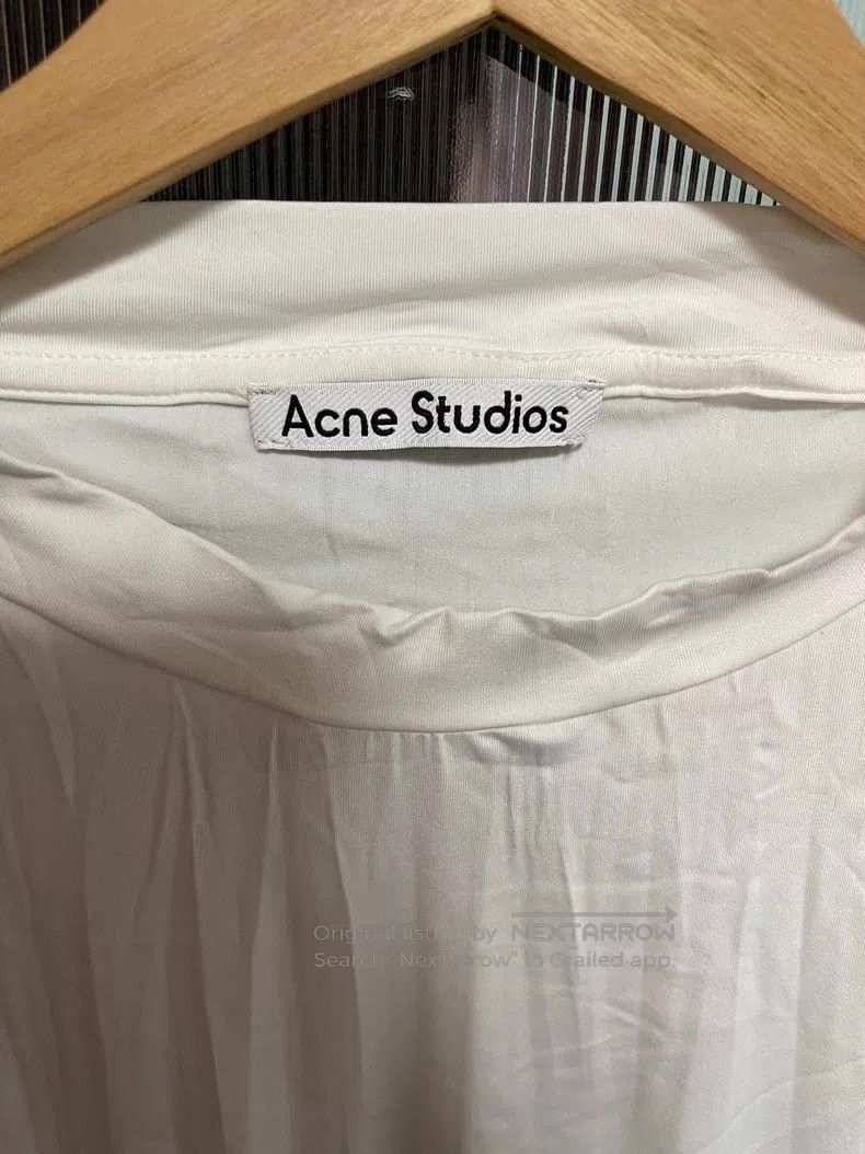 Acne Studios Acne Studios Solid Color Round Neck Short Sleeve T-Shirt, Size L / US 10 / IT 46 - 7 Thumbnail