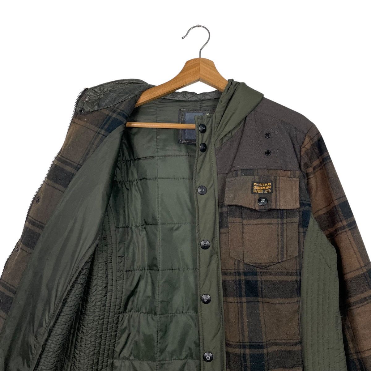 G-Star G Star Raw Tartan Hooded Jacket Size US M / EU 48-50 / 2 - 11 Thumbnail