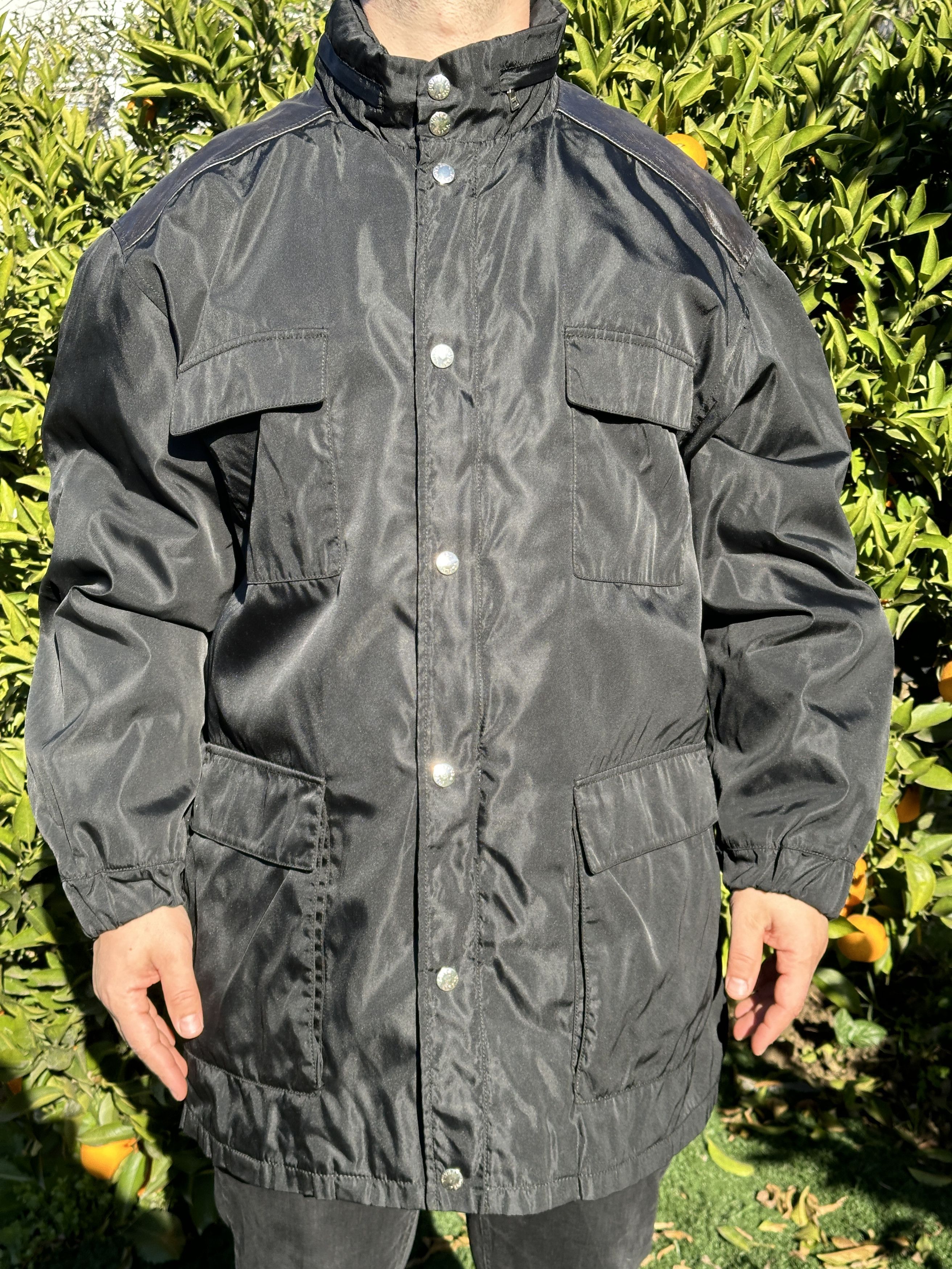 Prada Leather Prada Milano Men Royal Trench Double Jacket Size XXL Size US XXL / EU 58 / 5 - 2 Thumbnail