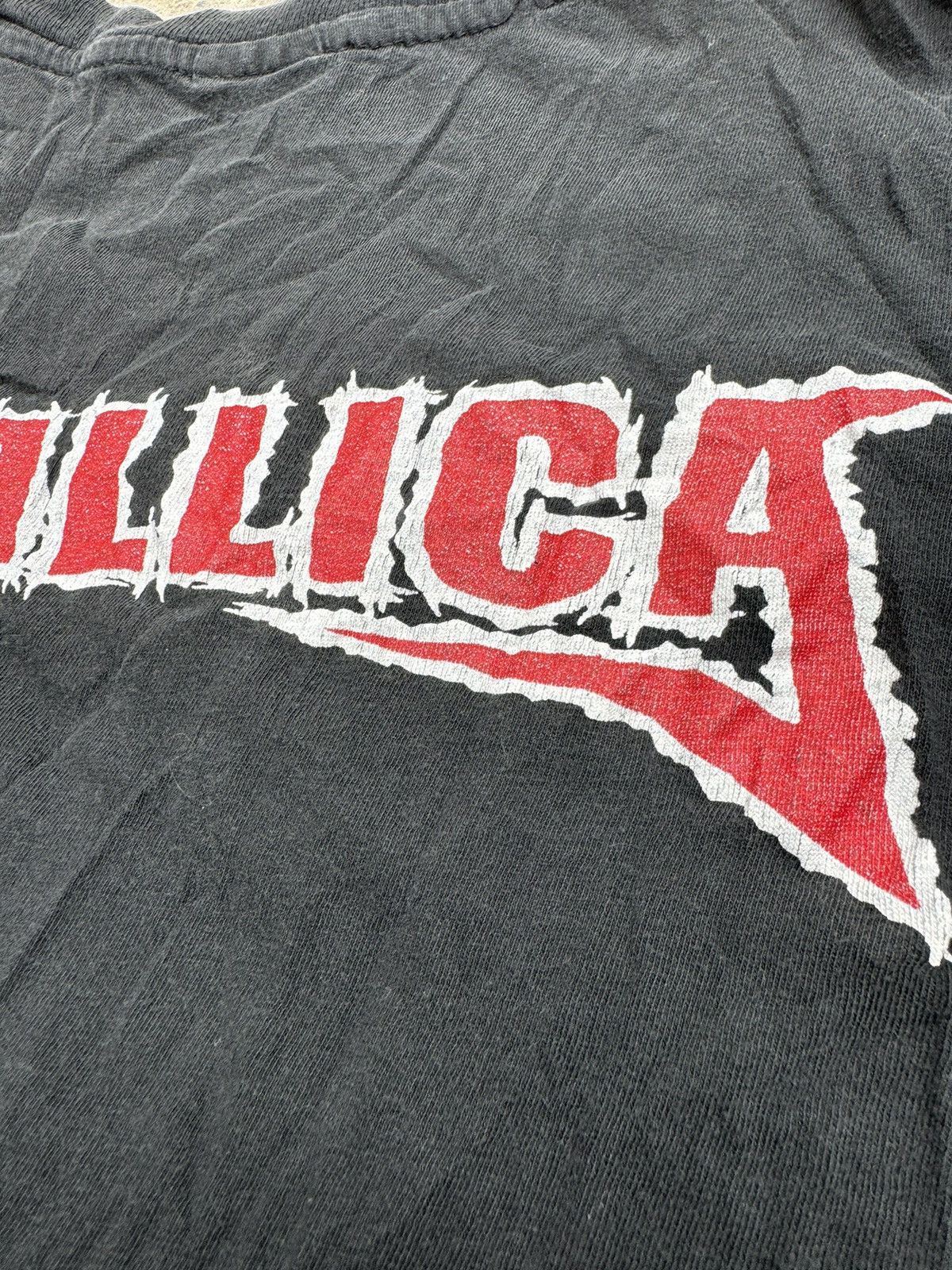 Band Tees × Metallica × Vintage RARE METALLICA Y2K VINTAGE BAND 90s TSHIRT TEE GRUNGE ROCK Size US S / EU 44-46 / 1 - 20 Thumbnail