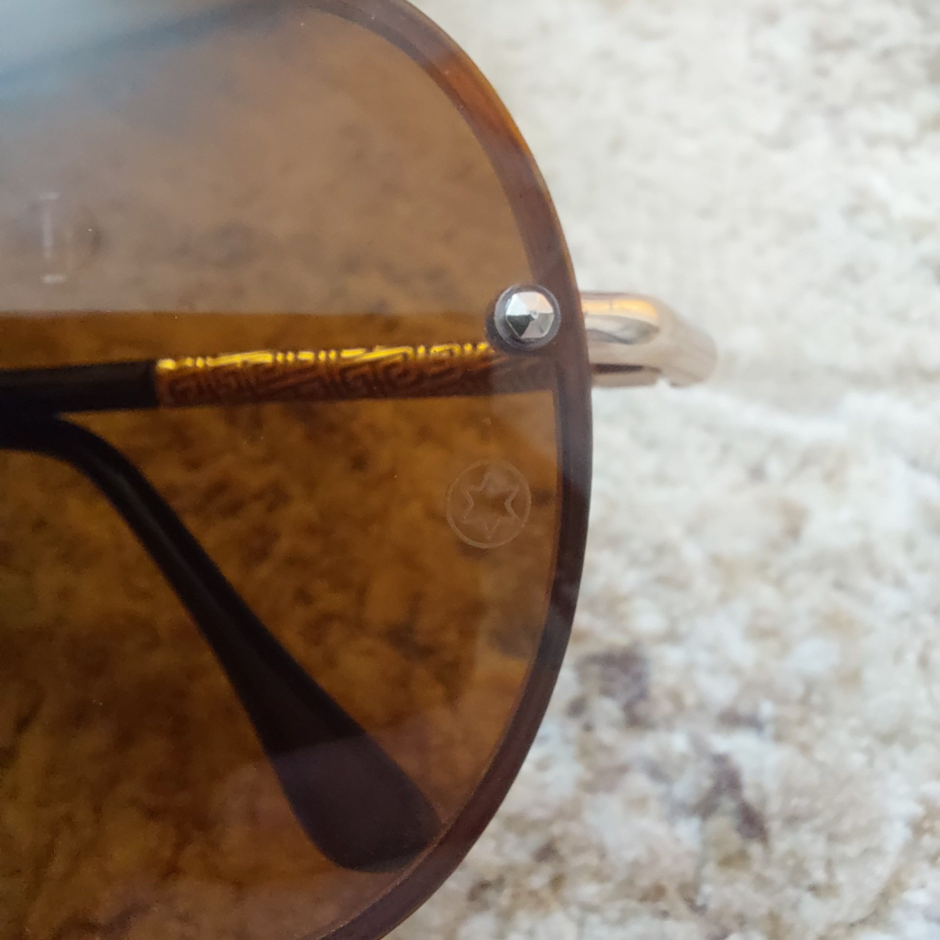 Montblanc Montblanc Mens Sunglasses Aviator Size 36 - 8 Thumbnail