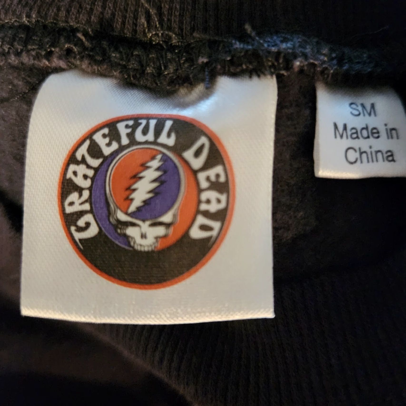 Vintage GRATEFUL DEAD Sweatshirt Crew Neck Women’s Small Jam Band Bertha Logo All Seasons Black Long Sleeve Pullover Regular Fit Vintage: No Size S / US 4 / IT 40 - 4 Thumbnail