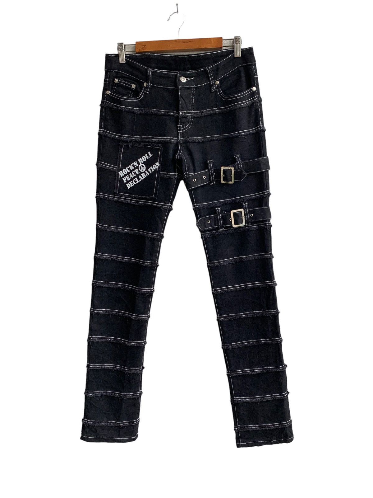 If Six Was Nine ⚡️🔥Japanese Brand Hide ROCK Hagi Design Size US 31 - 5 Thumbnail