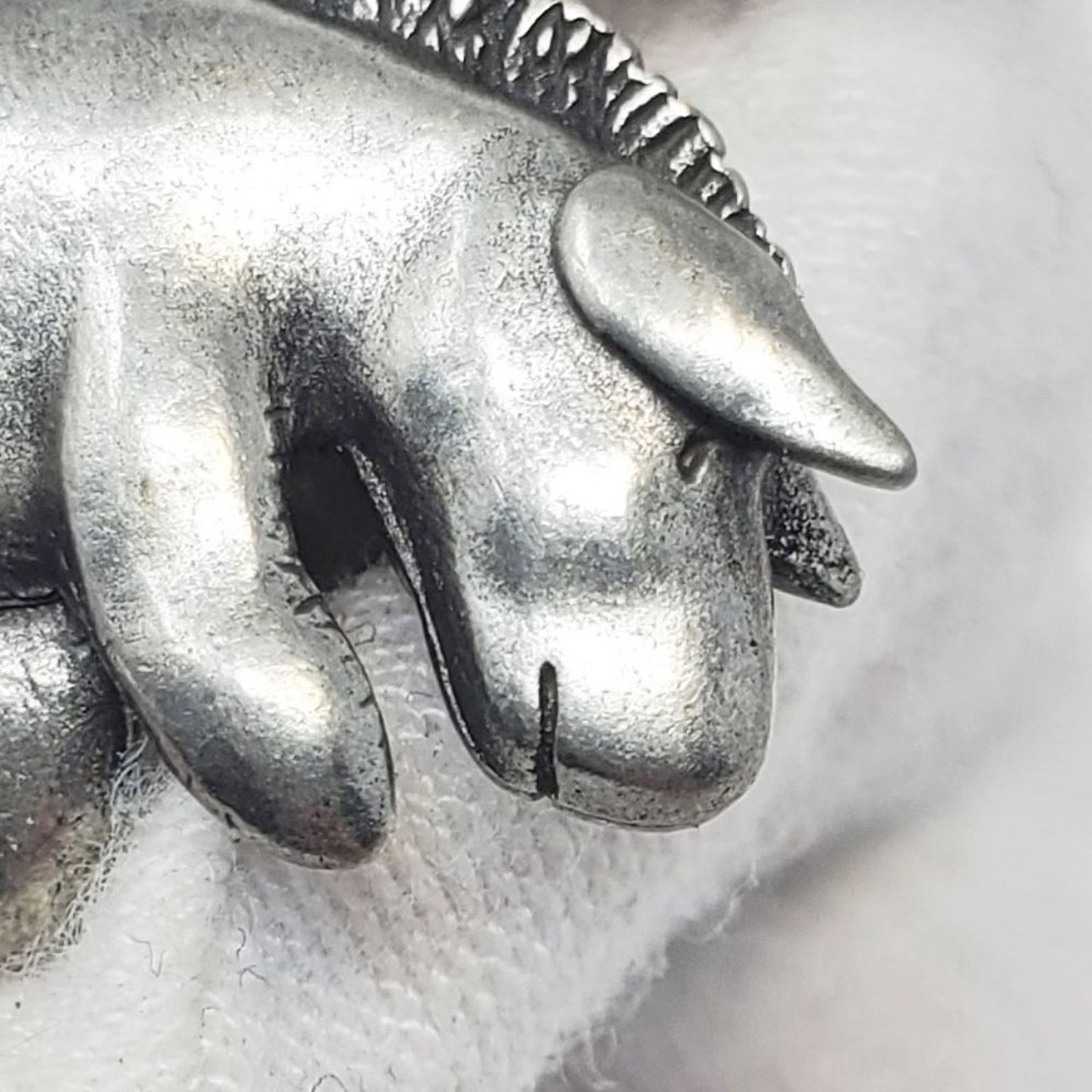 Disney Disney Classic Winnie the Pooh Eeyore Silver Brooch - VTG Size ONE SIZE - 2 Thumbnail