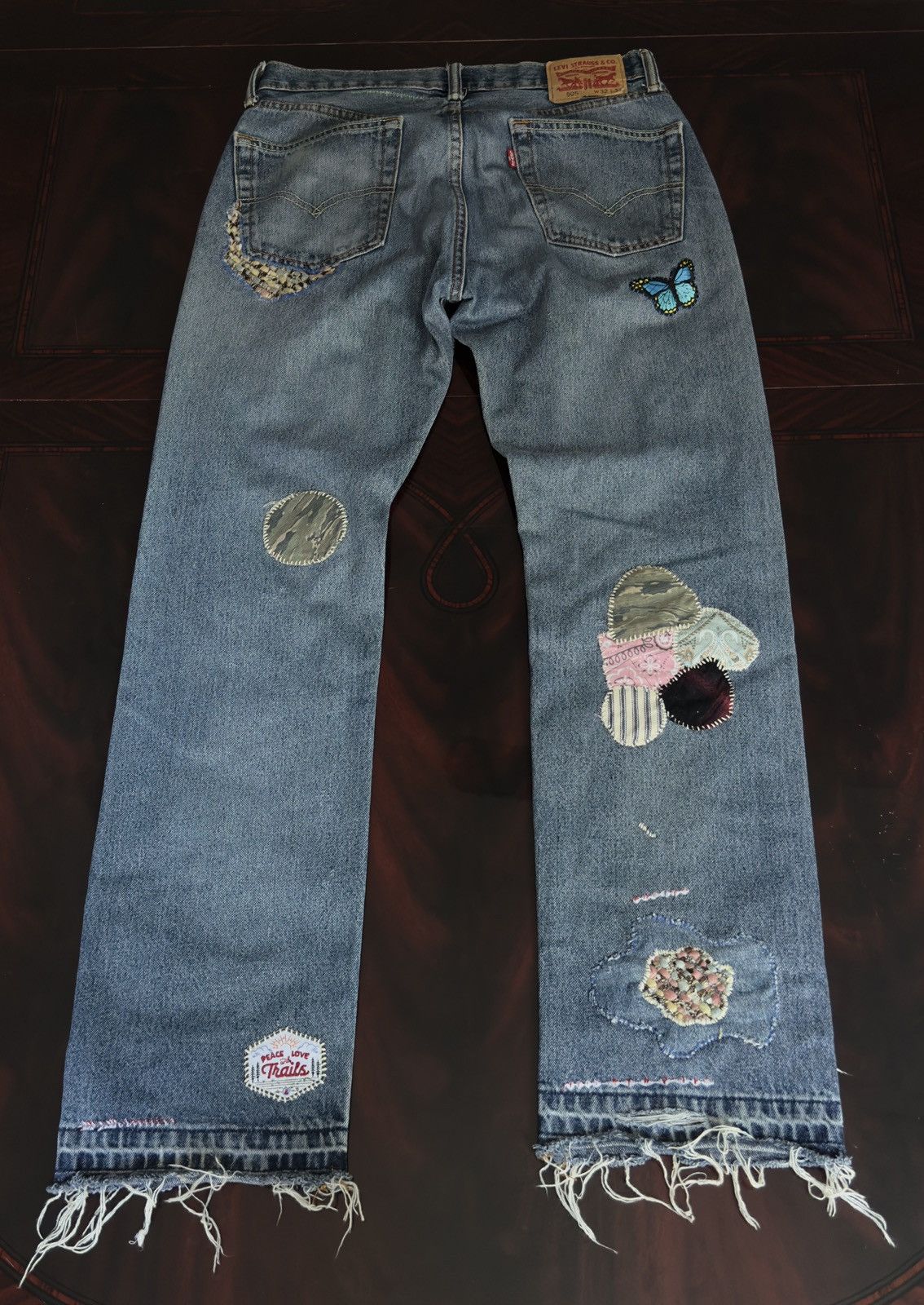 Other Vintage Levi Patch Work Denim Size US 32 / EU 48 - 4 Thumbnail