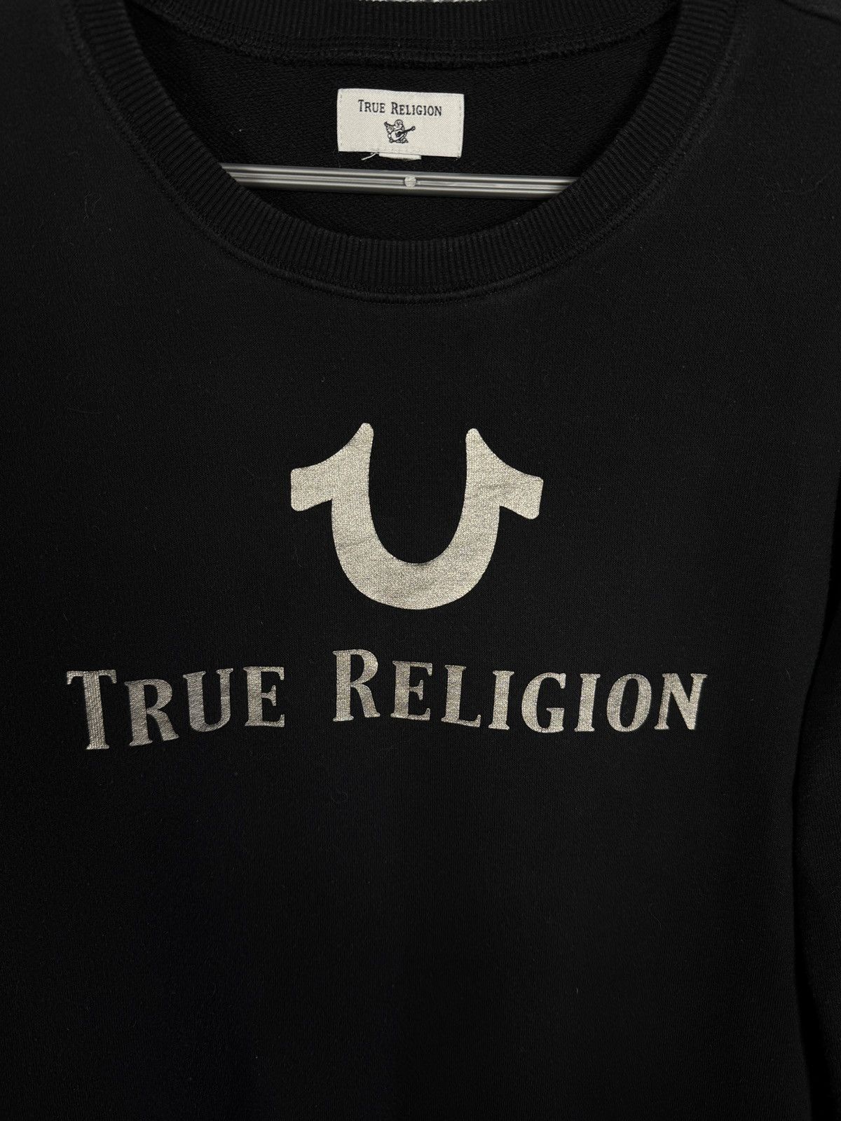 True Religion True Religion Foil Sweatshirt Big Logo Pullover Size XS-S Size US S / EU 44-46 / 1 - 7 Thumbnail