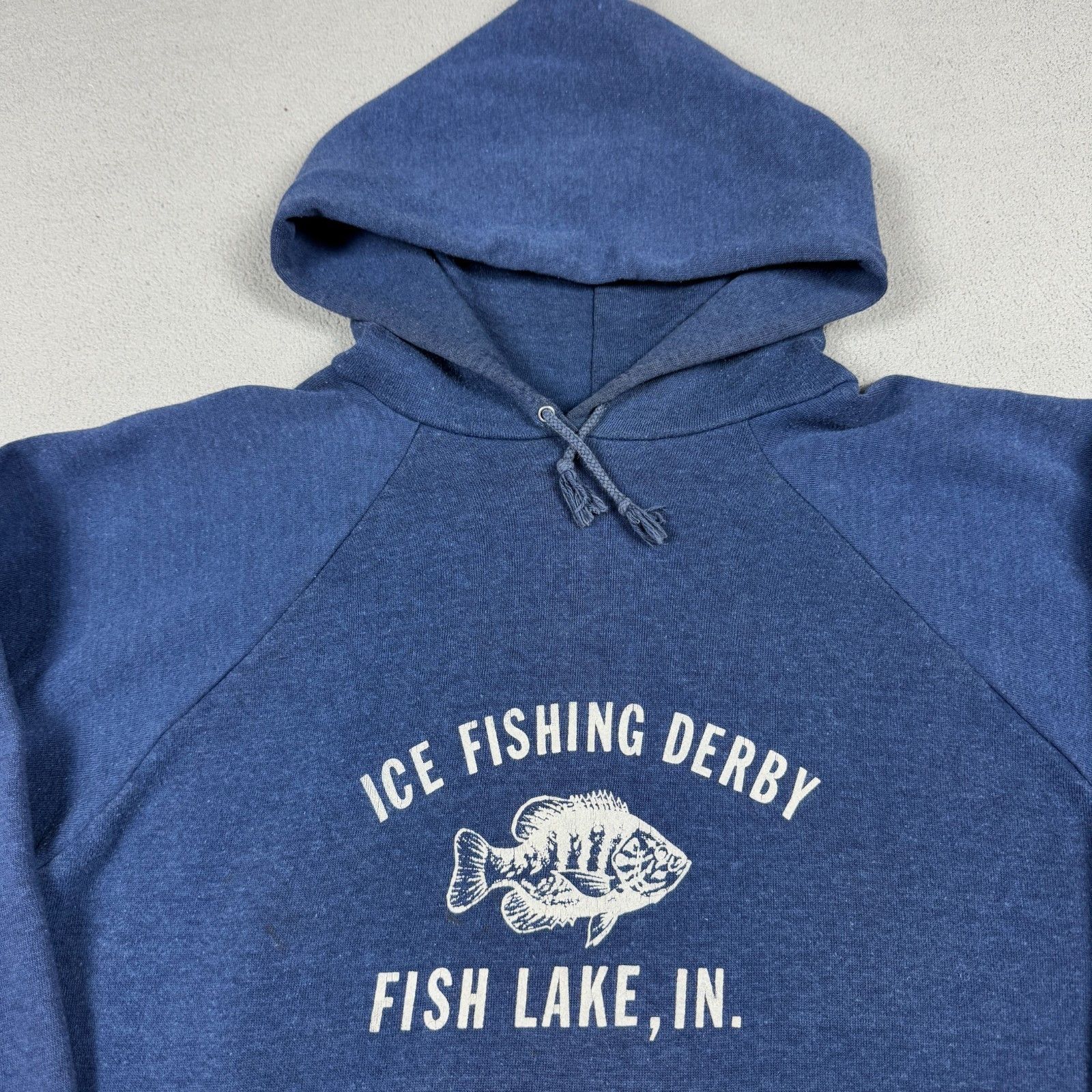 Vintage Vintage 80s Ice Fishing Derby Rare Graphic Hoodie L Size US L / EU 52-54 / 3 - 3 Thumbnail