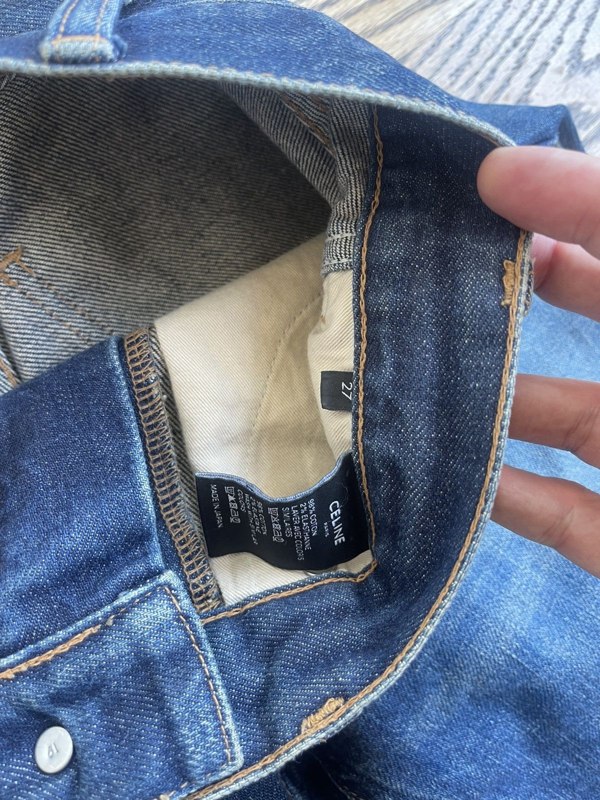 Celine Celine Skinny Jeans Size US 27 - 5 Thumbnail