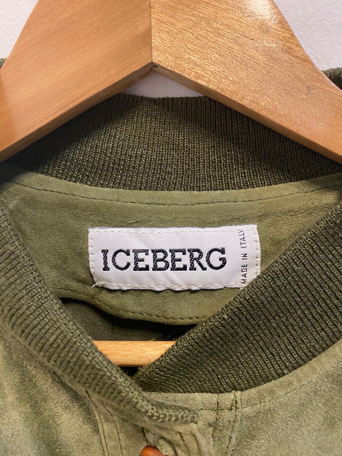 Iceberg Iceberg Vintage Suede pelle Leather Jacket – Made in Italy Size US M / EU 48-50 / 2 - 4 Thumbnail